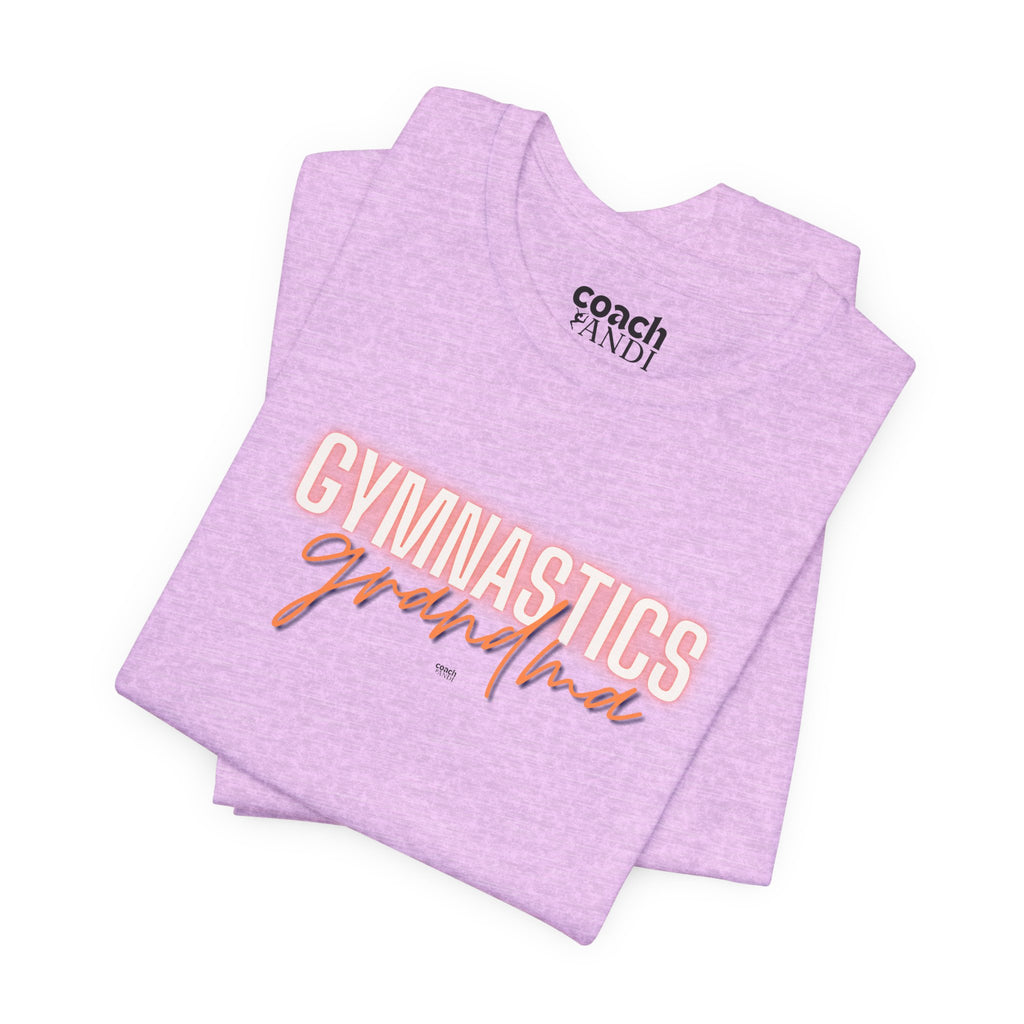 Glow Gym Gma Tshirt - Orange/Blue (Adult)