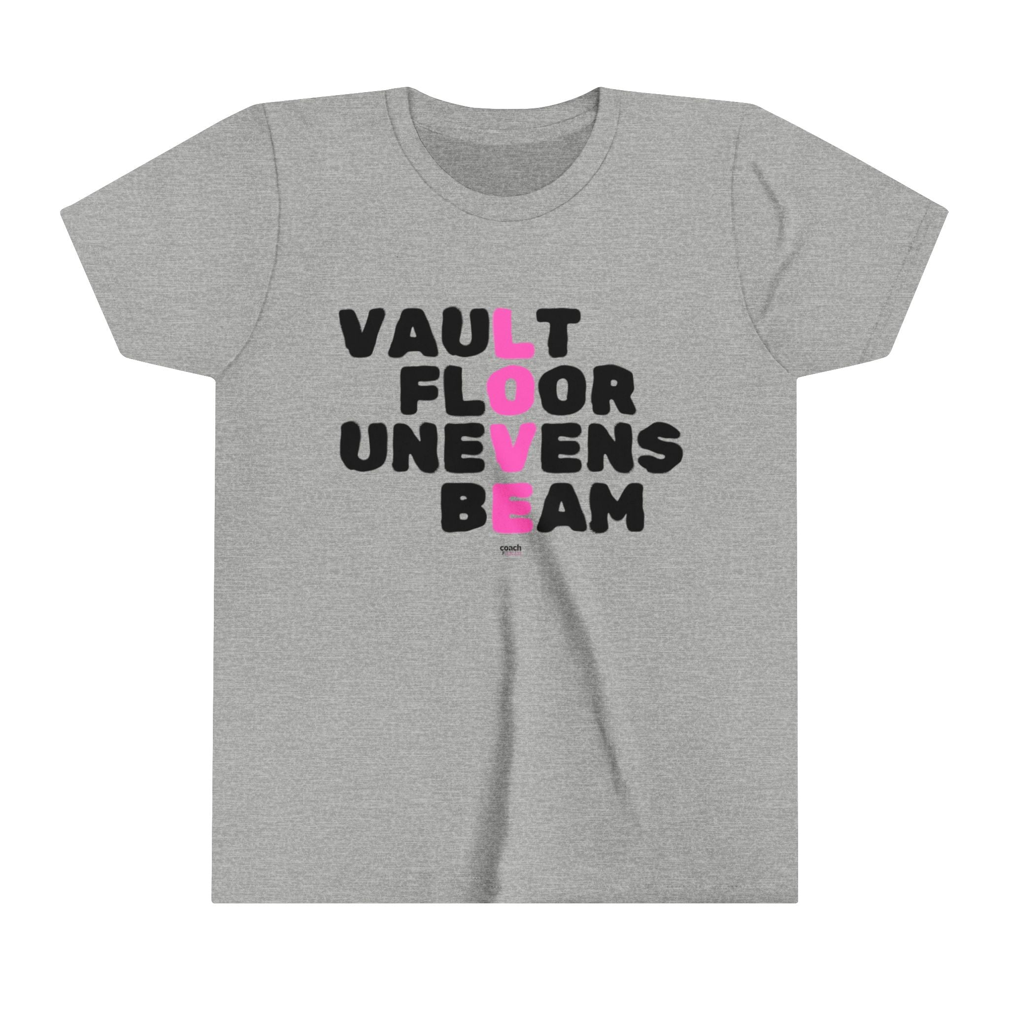 Born to be a Gymnast (Youth Short Sleeve Tee)