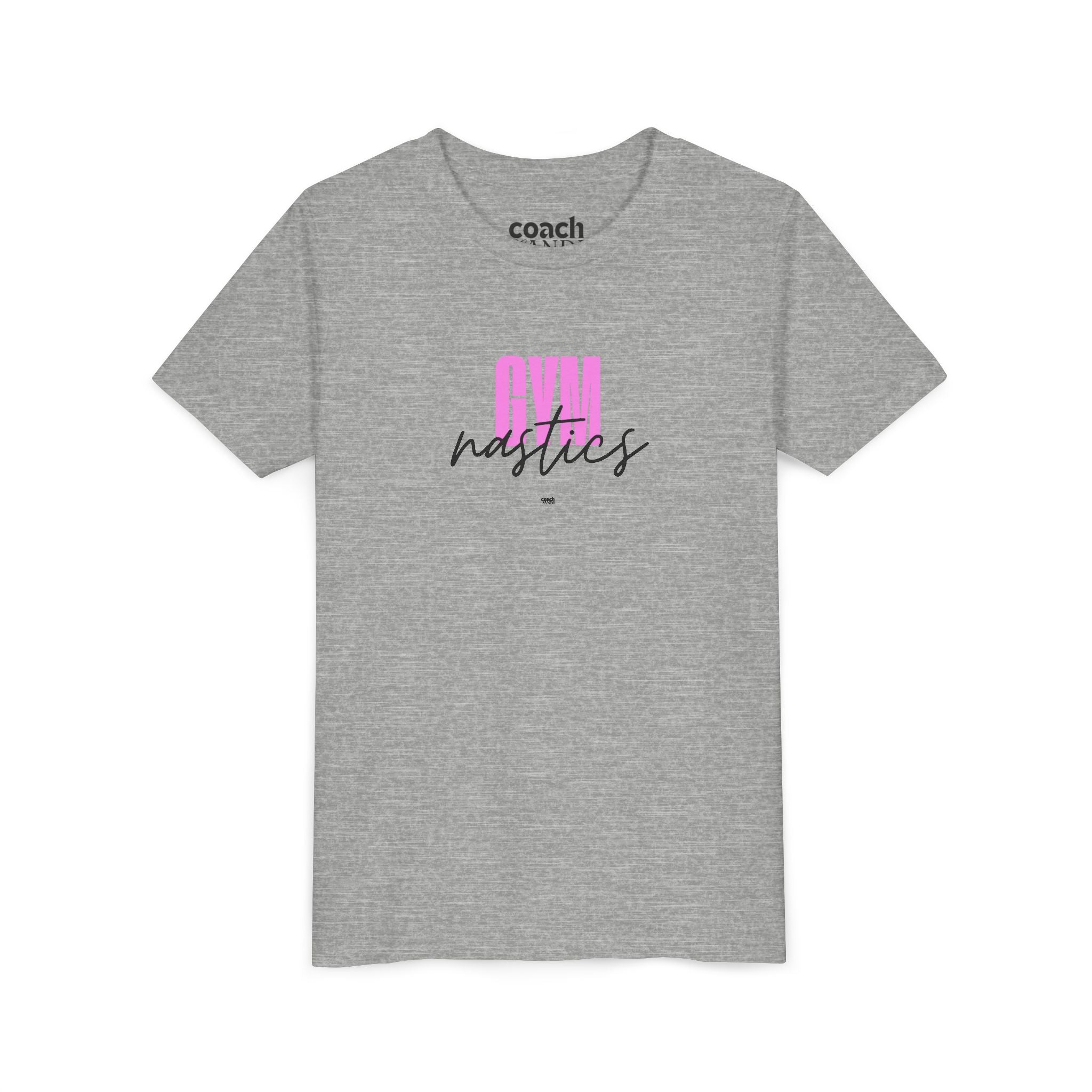Gym-nastics Short Sleeve Tee - Pink (Youth)