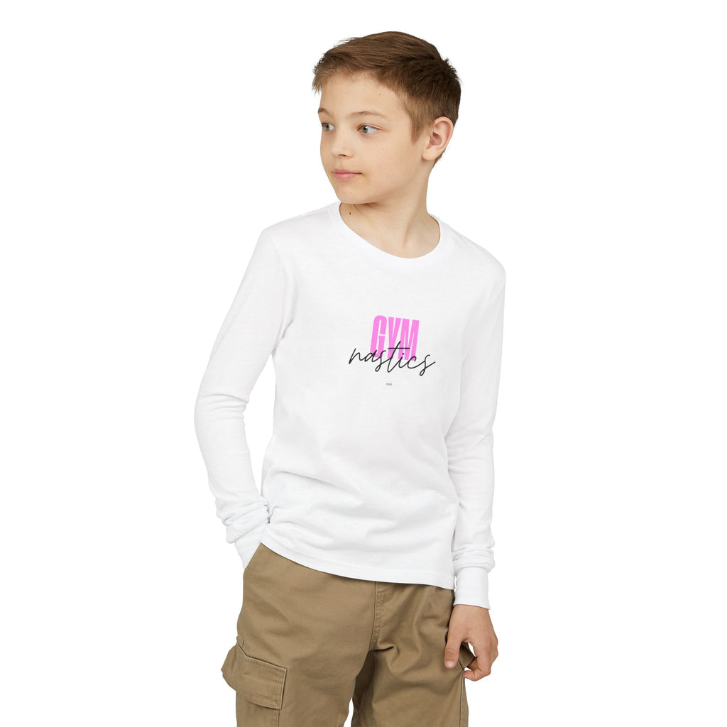 Gym-nastics Long Sleeve Shirt - Pink (Youth)