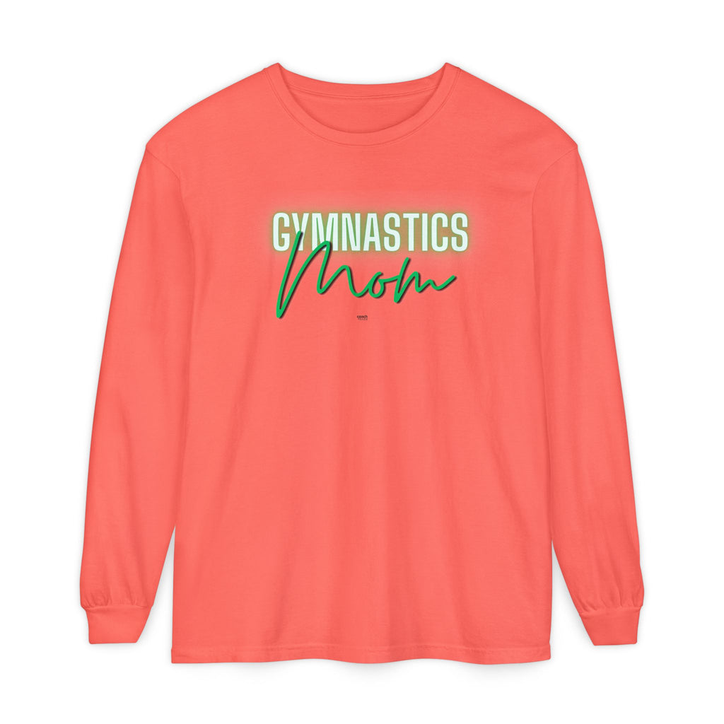 Glow Gym Mom Long Sleeve Shirt - Green (Adult)