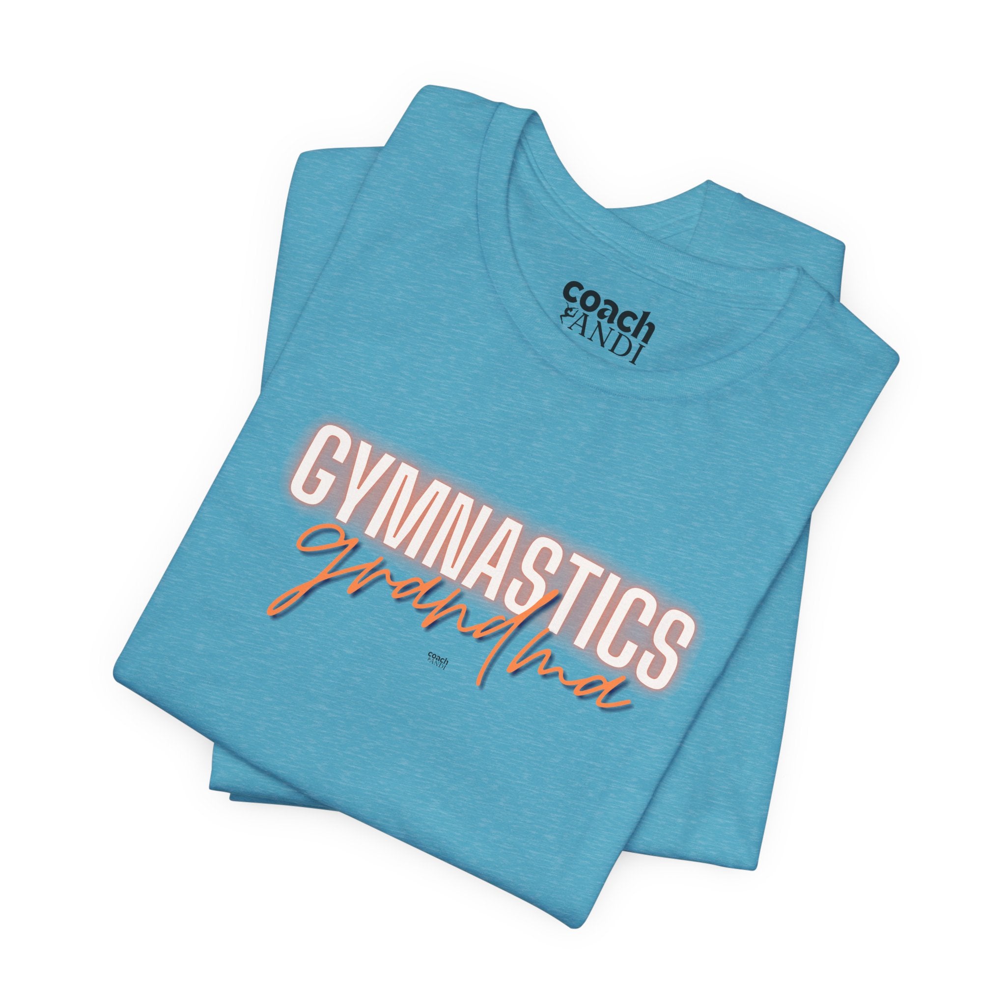 Glow Gym Gma Tshirt - Orange/Blue (Adult)