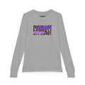 Gymnast Hard Worker Long Sleeve Shirt - Purple (Youth)