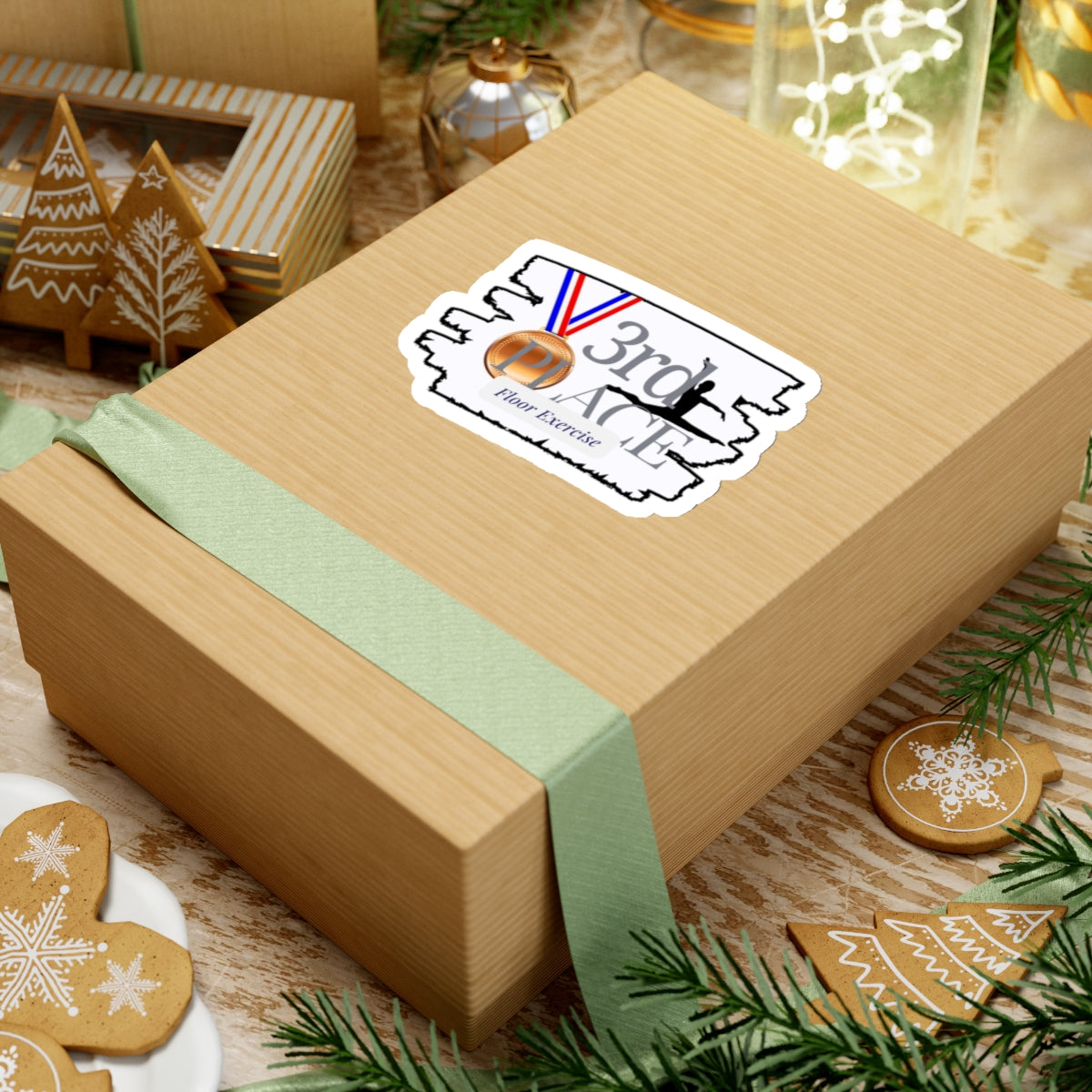 3rd Place Floor (Kiss-Cut Stickers)