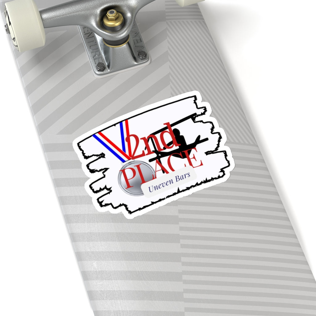 2nd Place Bars (Kiss-Cut Stickers)