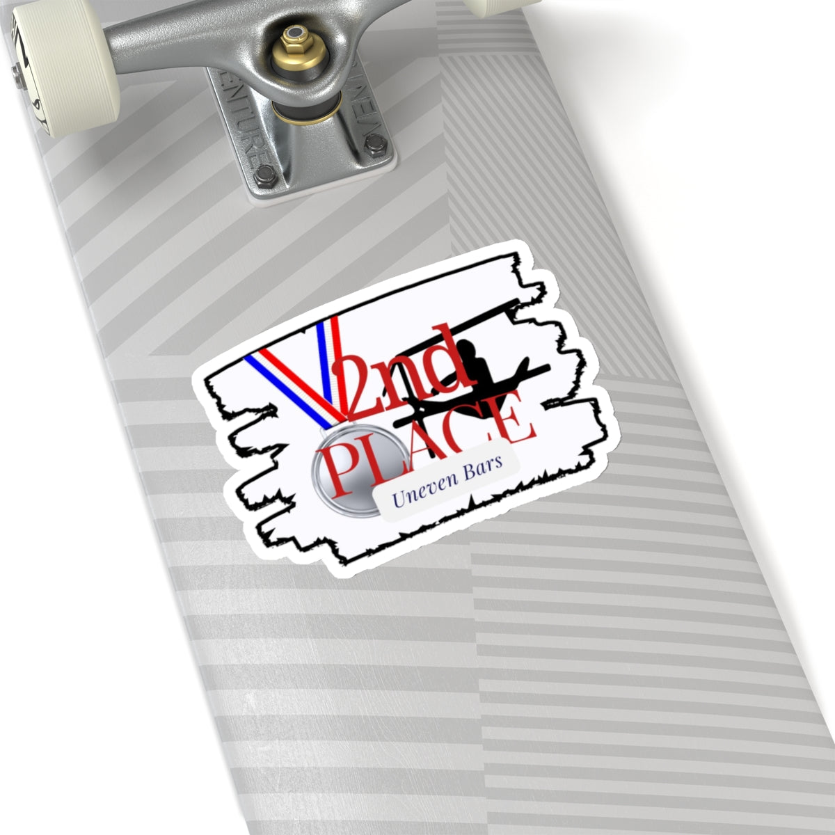 2nd Place Bars (Kiss-Cut Stickers)