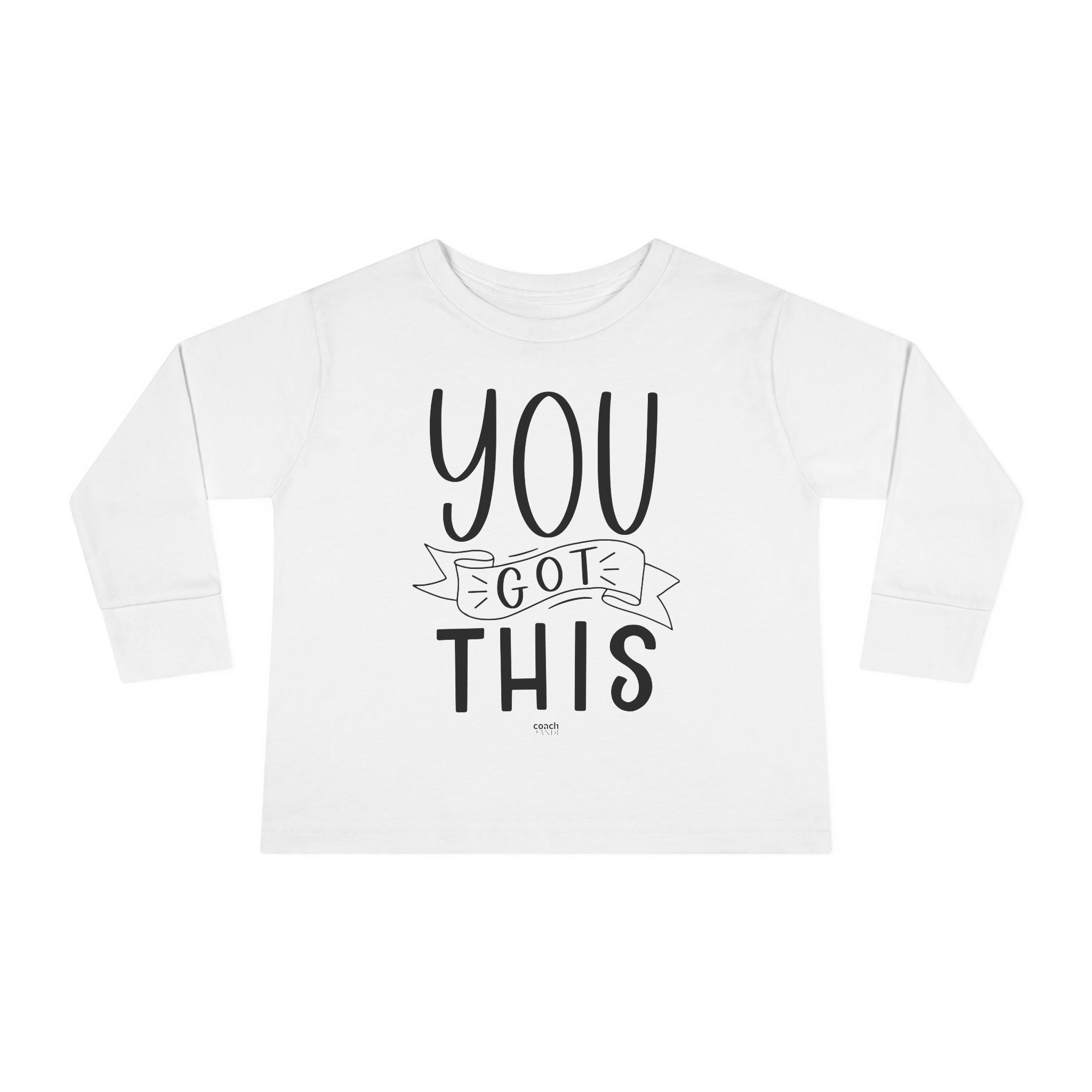 Tiny Supporter (Toddler Long Sleeve Tee)