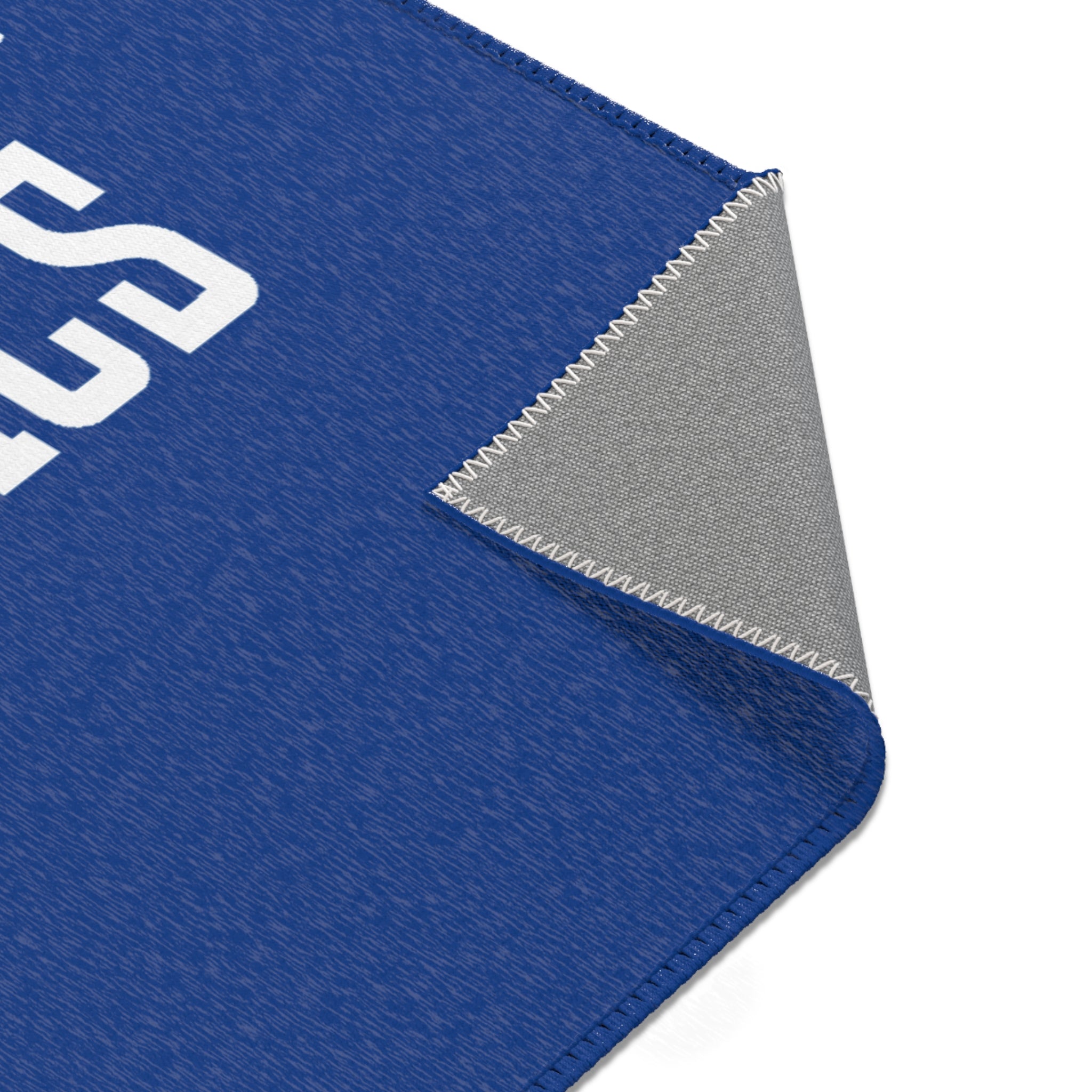 Peace, Love, Gymnastics-Blue (Area Rugs)