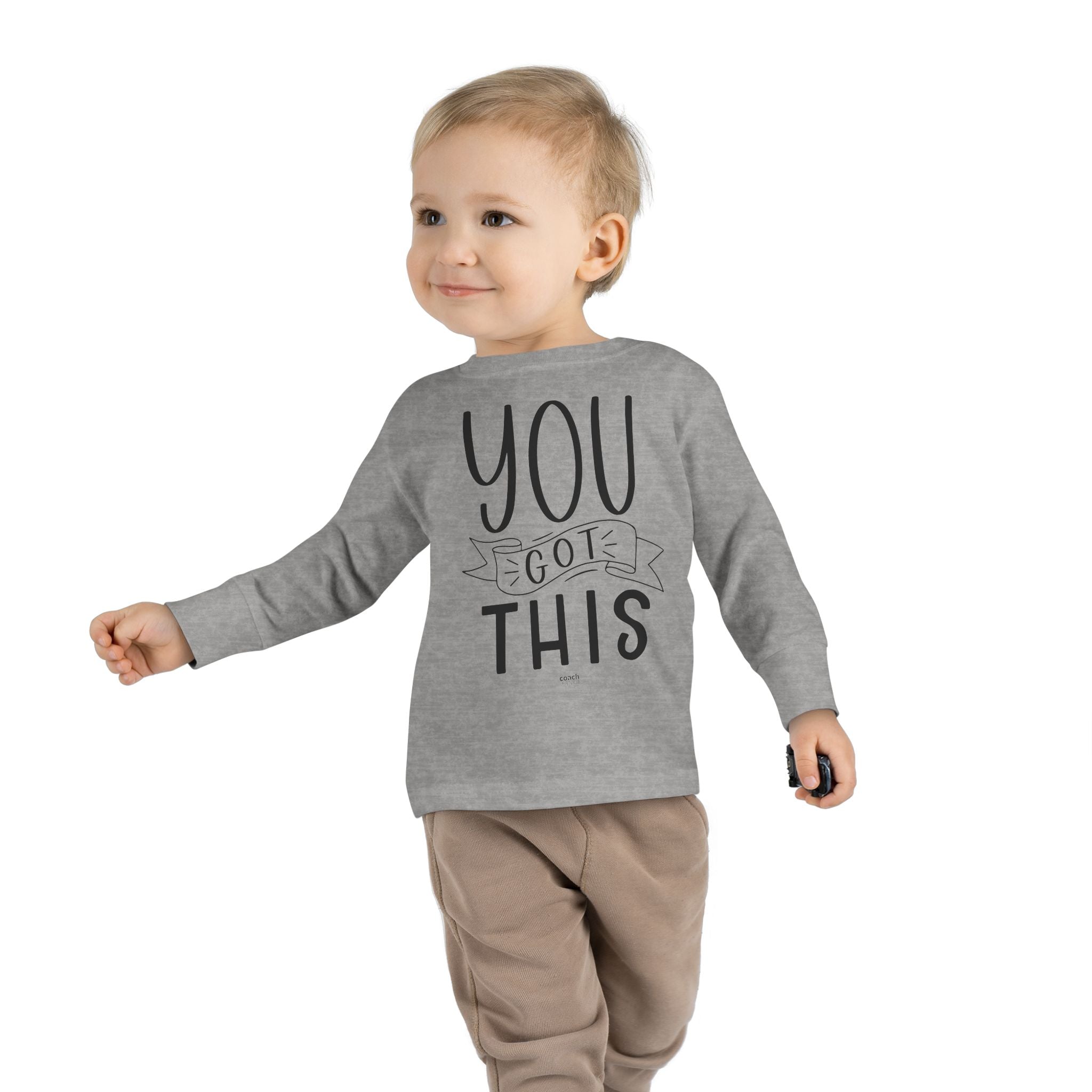 Tiny Supporter (Toddler Long Sleeve Tee)