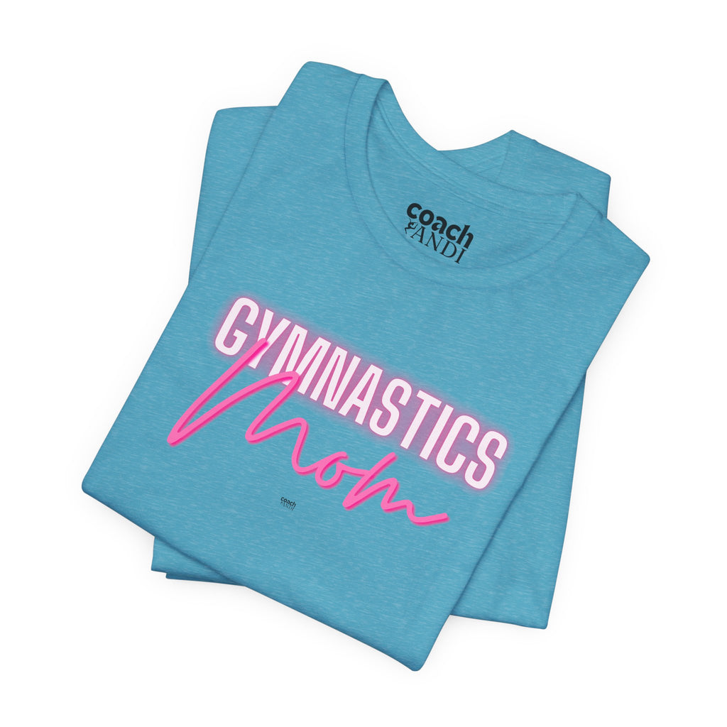 Glow Gym Mom Tshirt - Pink (Adult)