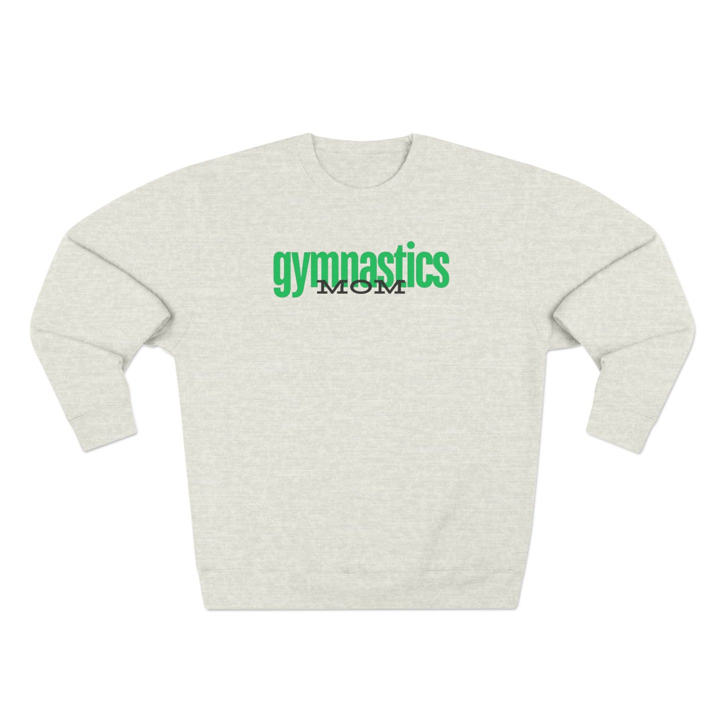 Gymnastics Mom-Green (Adult Crewneck)