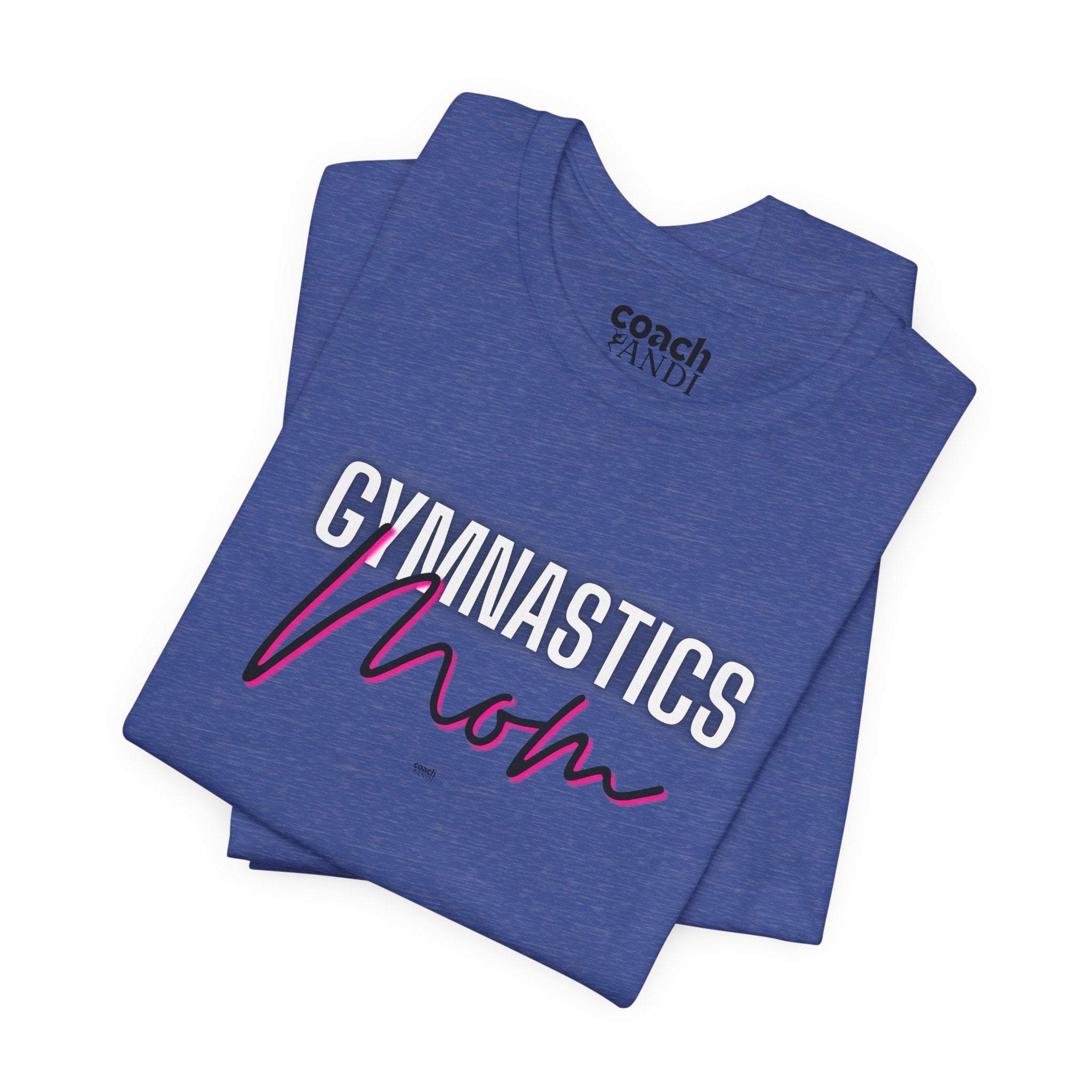 Glow Gym Mom Tshirt - Black/Pink (Adult)