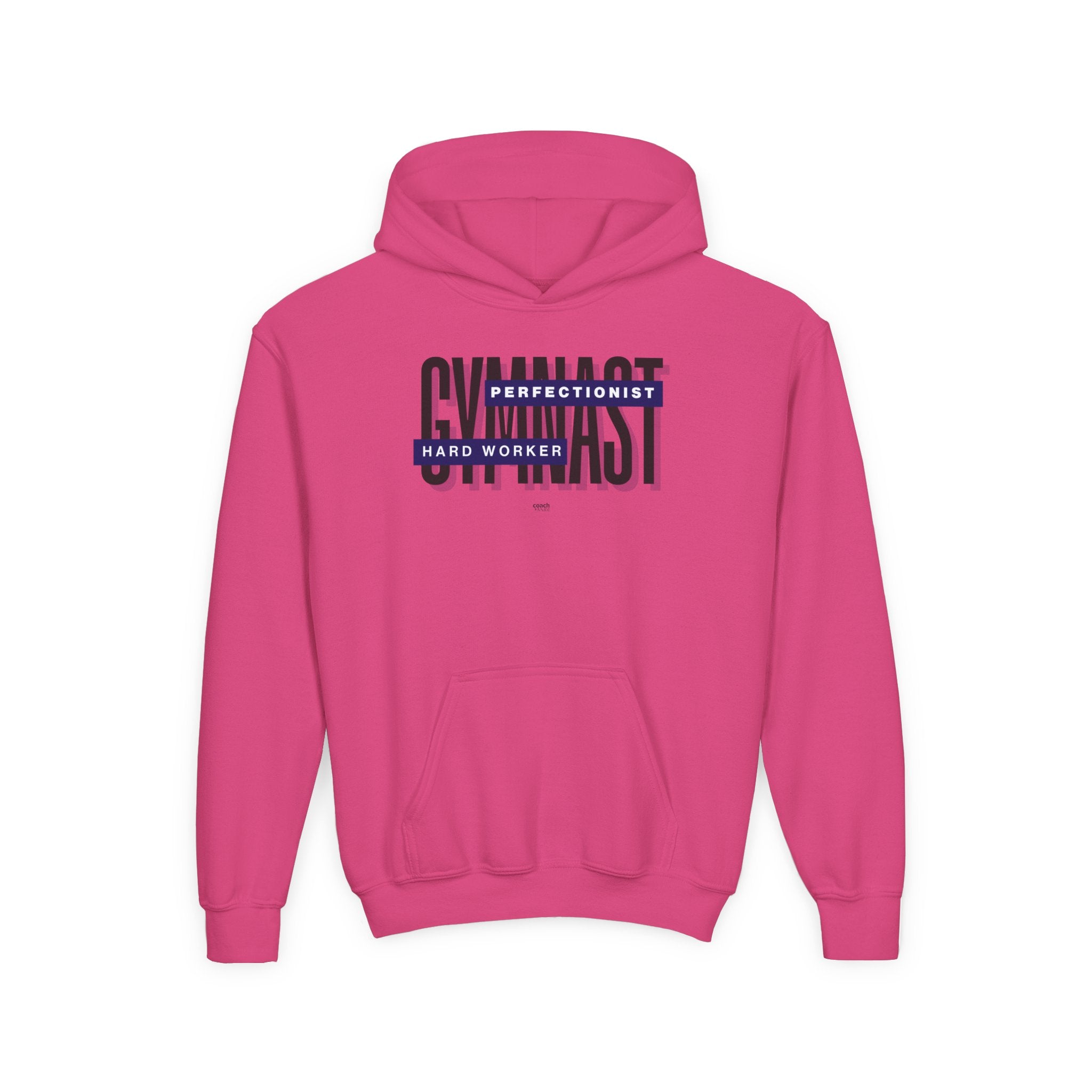 Gymnast Hard Worker Hoodie - Navy (Youth)