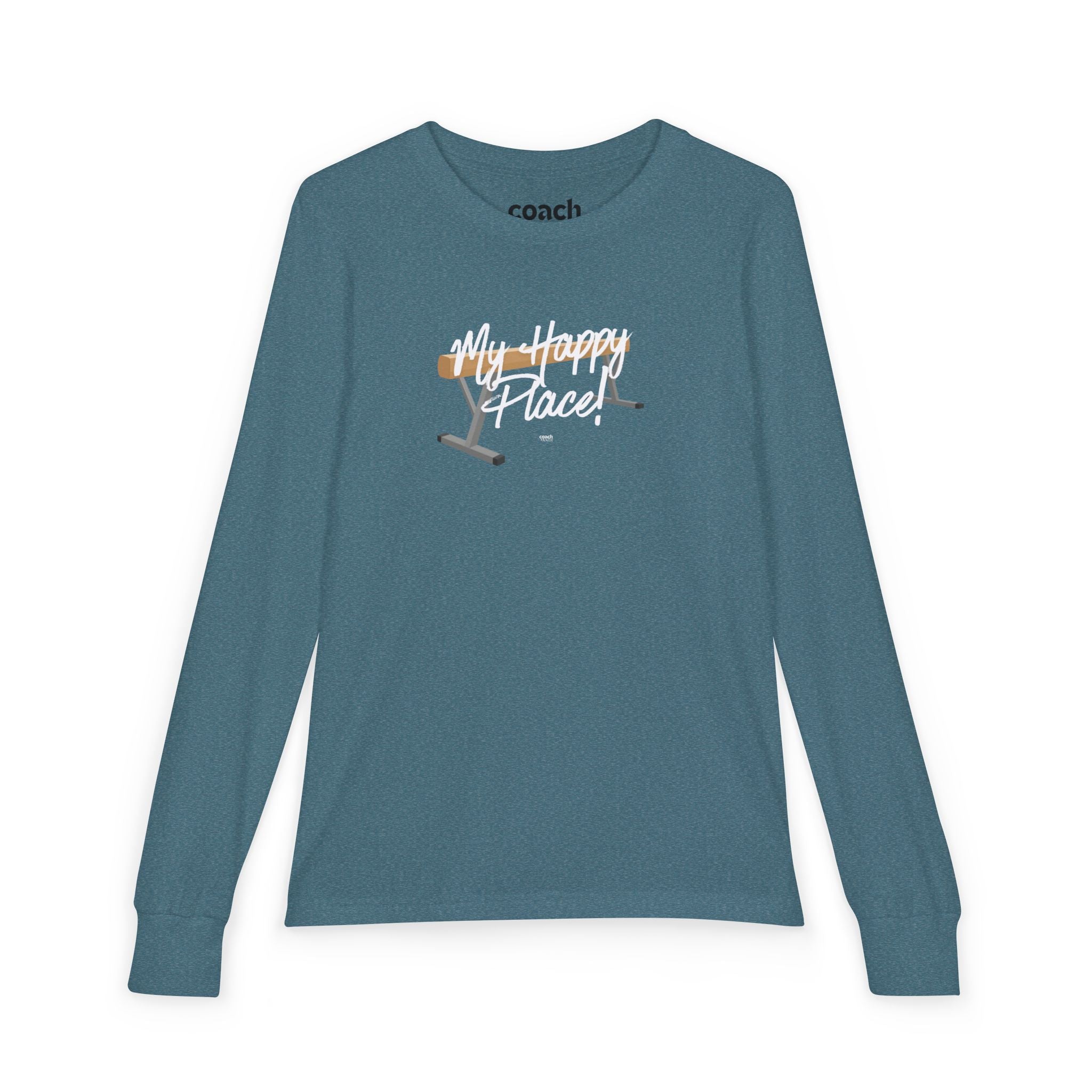 My Happy Place Beam Long Sleeve Shirt (Youth)