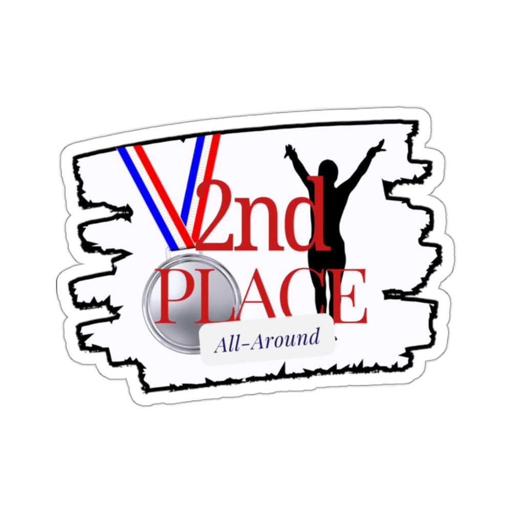 2nd Place All-Around (Kiss-Cut Stickers)