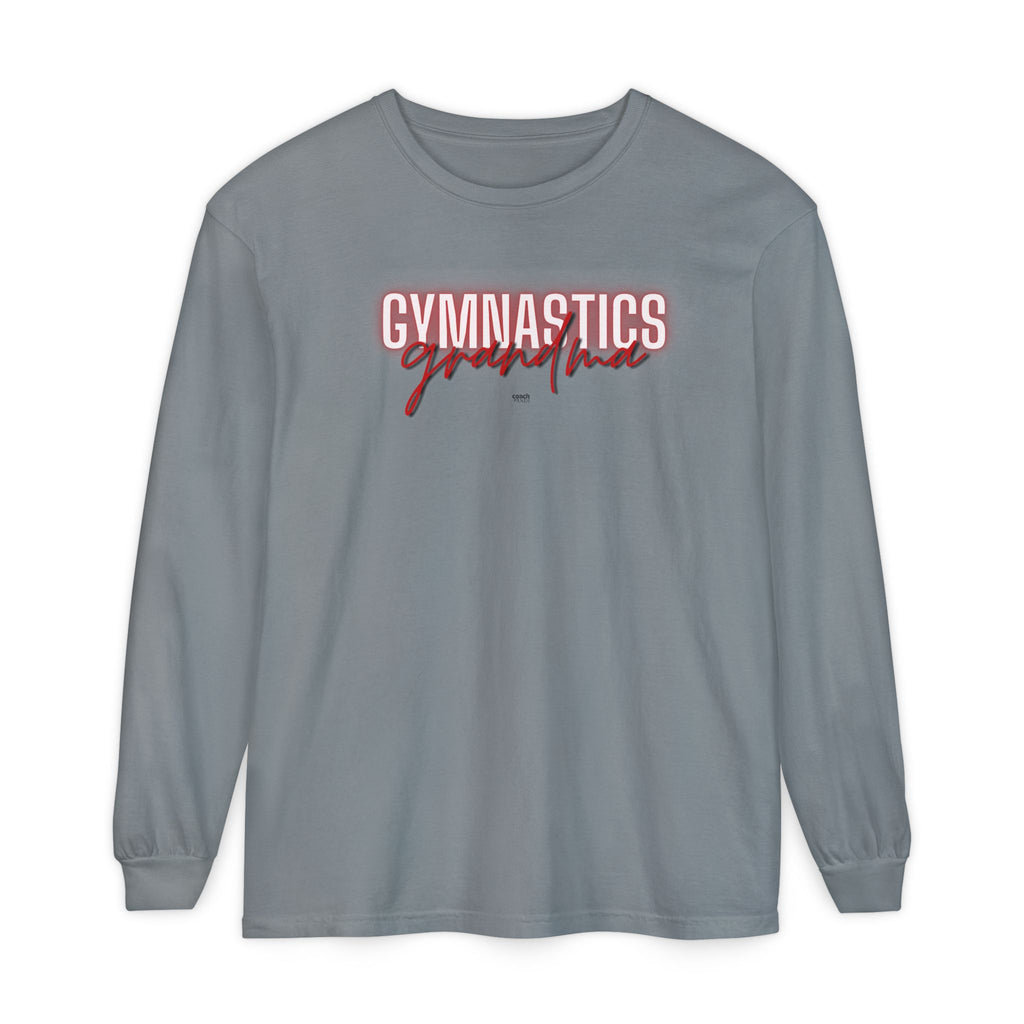 Glow Gym Gma Long Sleeve Shirt - Red (Adult)