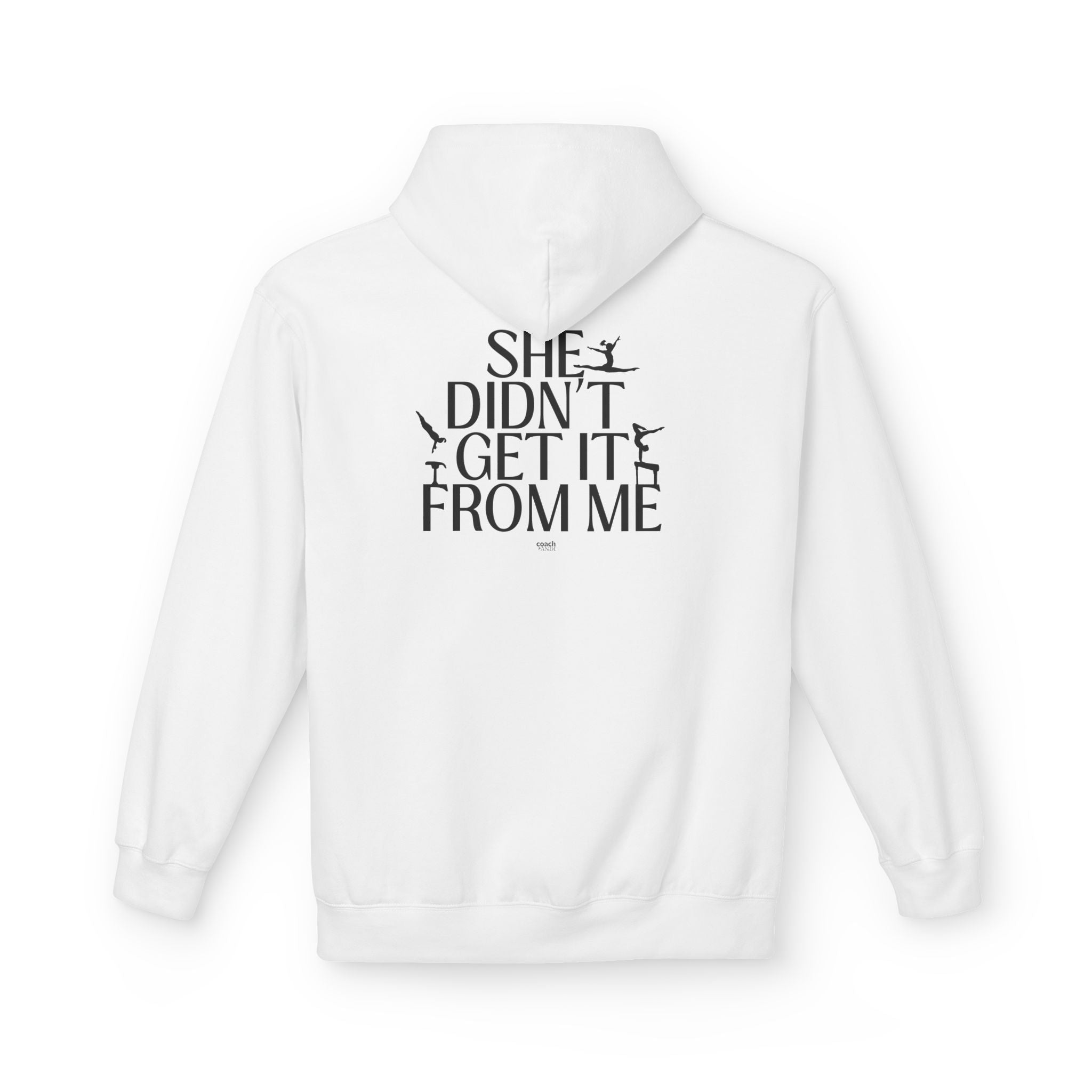 She Didn’t Get It From Me Dad Hoodie