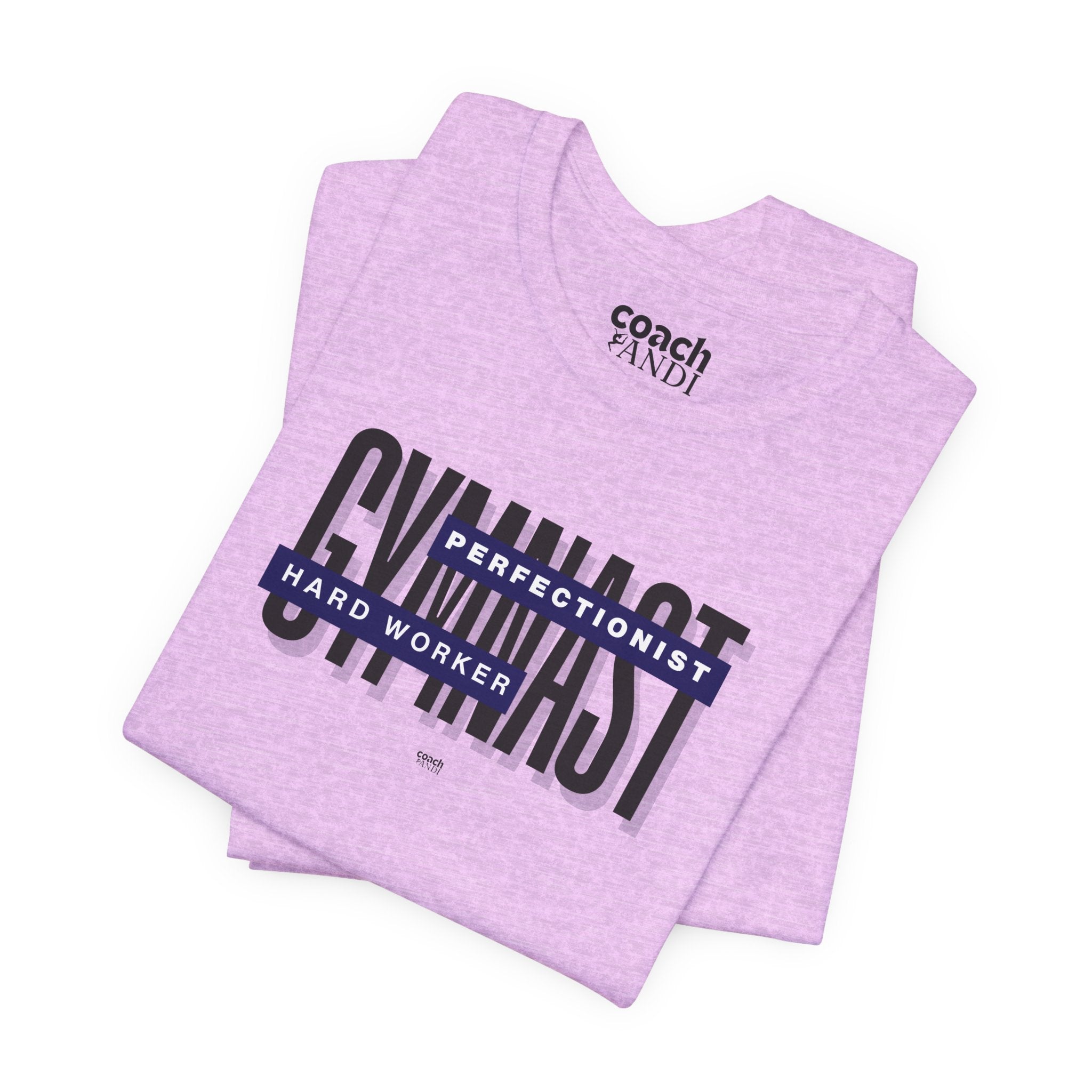 Gymnast Hard Worker Tshirt - Blue (Adult)