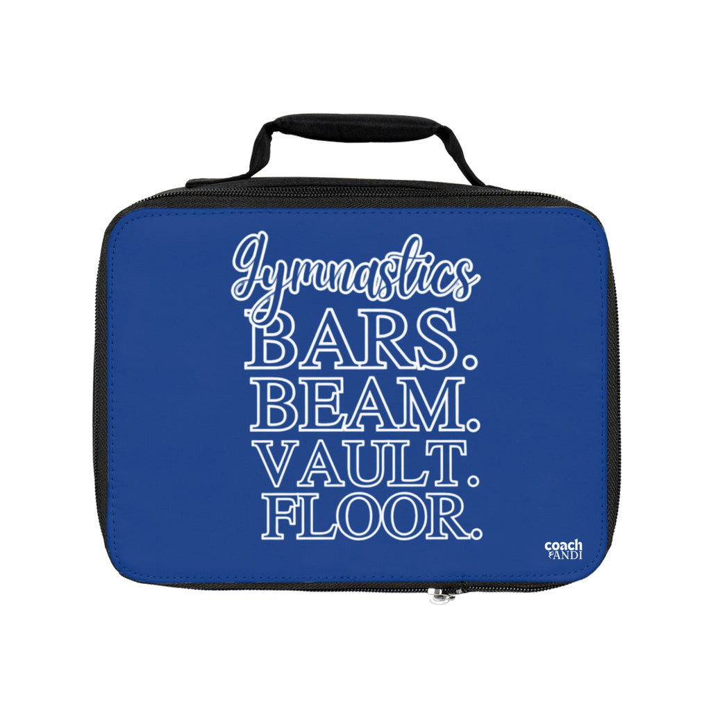 Gymnastics 4 Events- Blue (Lunch Bag)