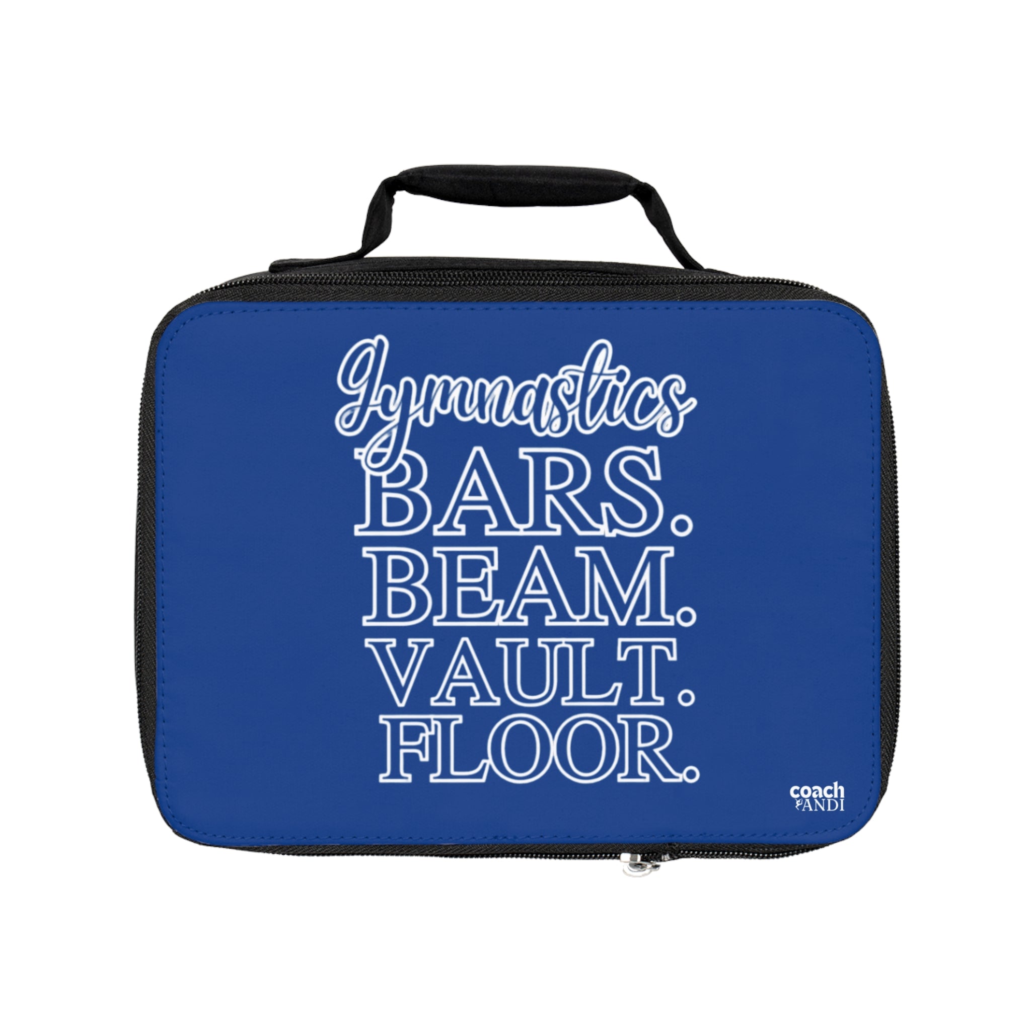 Gymnastics 4 Events- Blue (Lunch Bag)