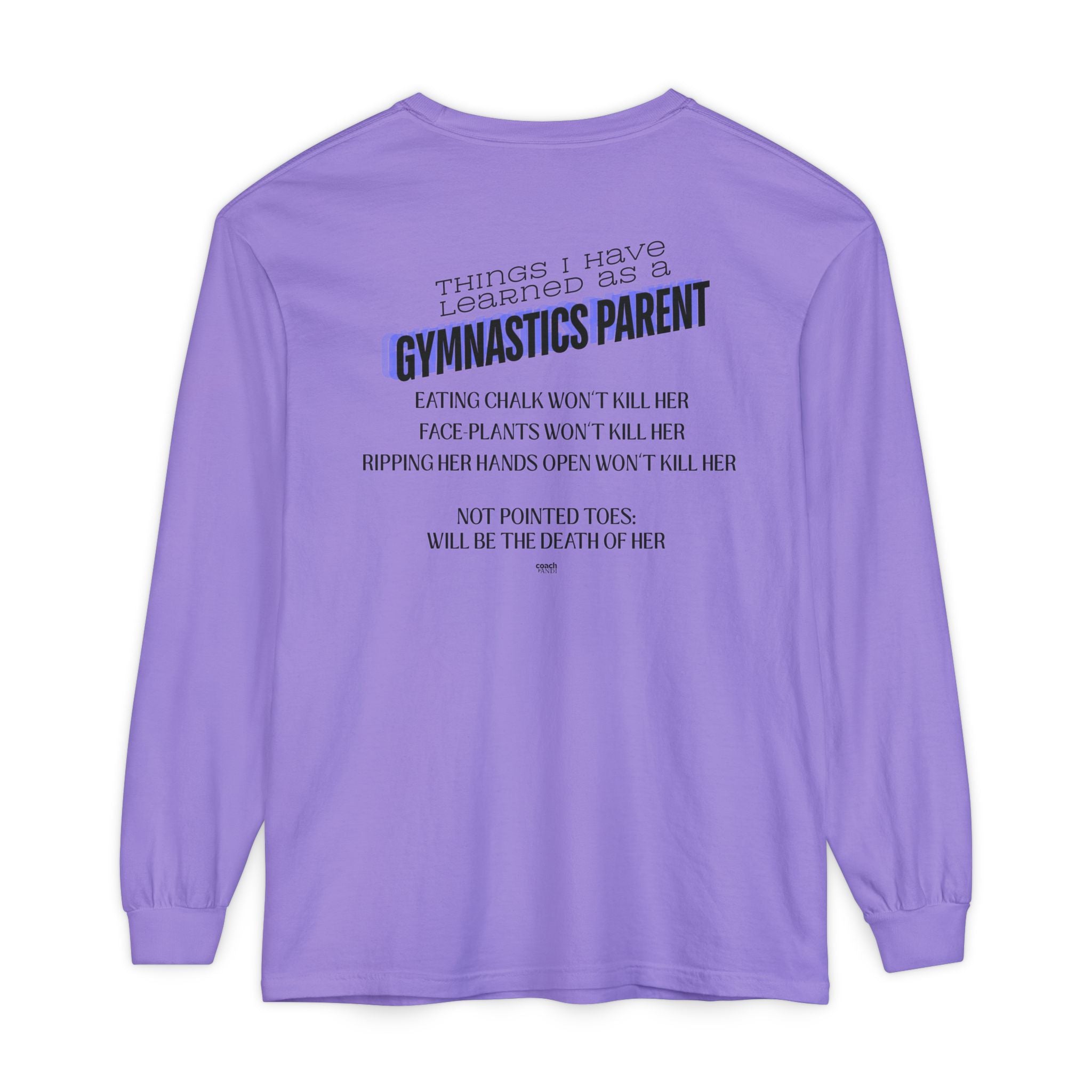 Things I learned as a Parent Long Sleeve Shirt - Blue (Adult)