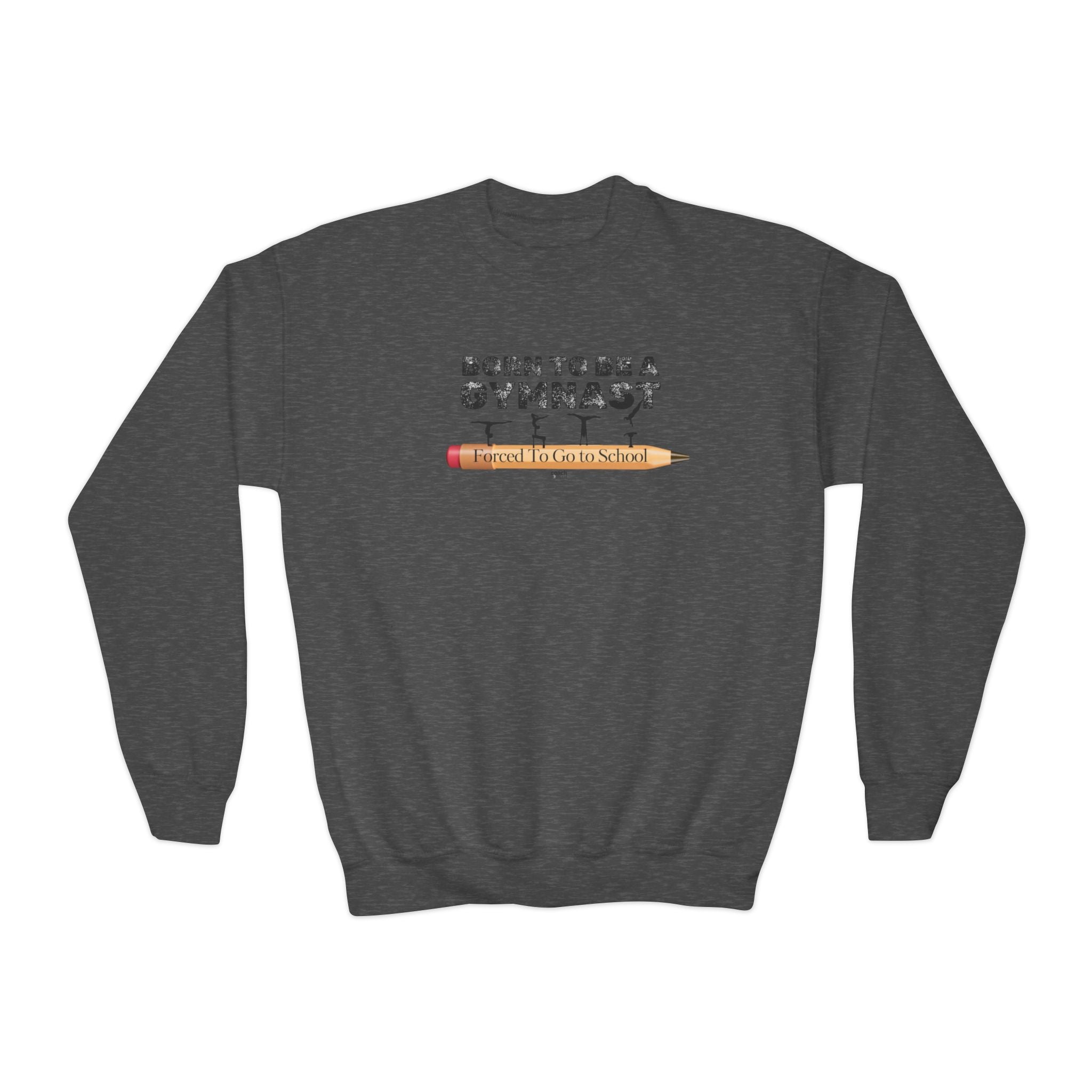 Born a Gymnast (Youth Crewneck Sweatshirt)