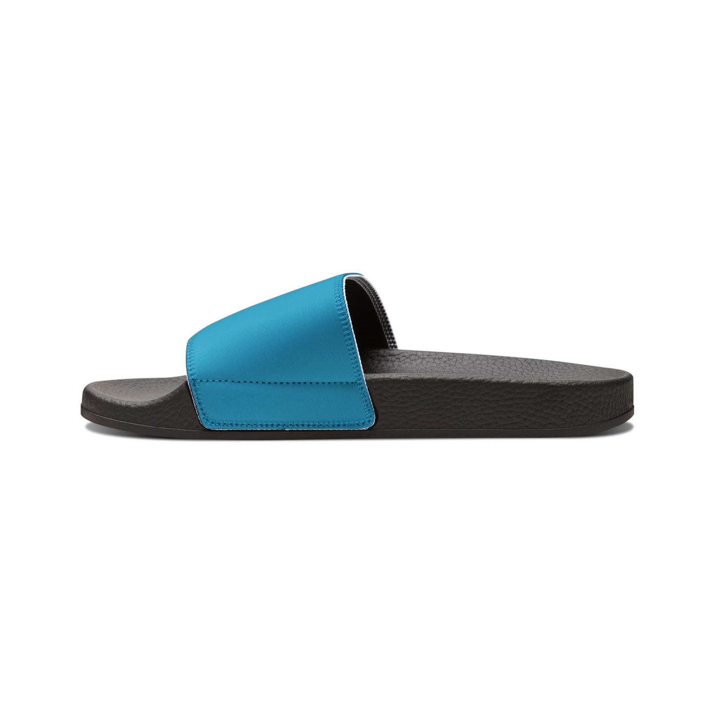 Peace, Love, Gymnastics- Turquoise (Youth Removable-Strap Sandals)