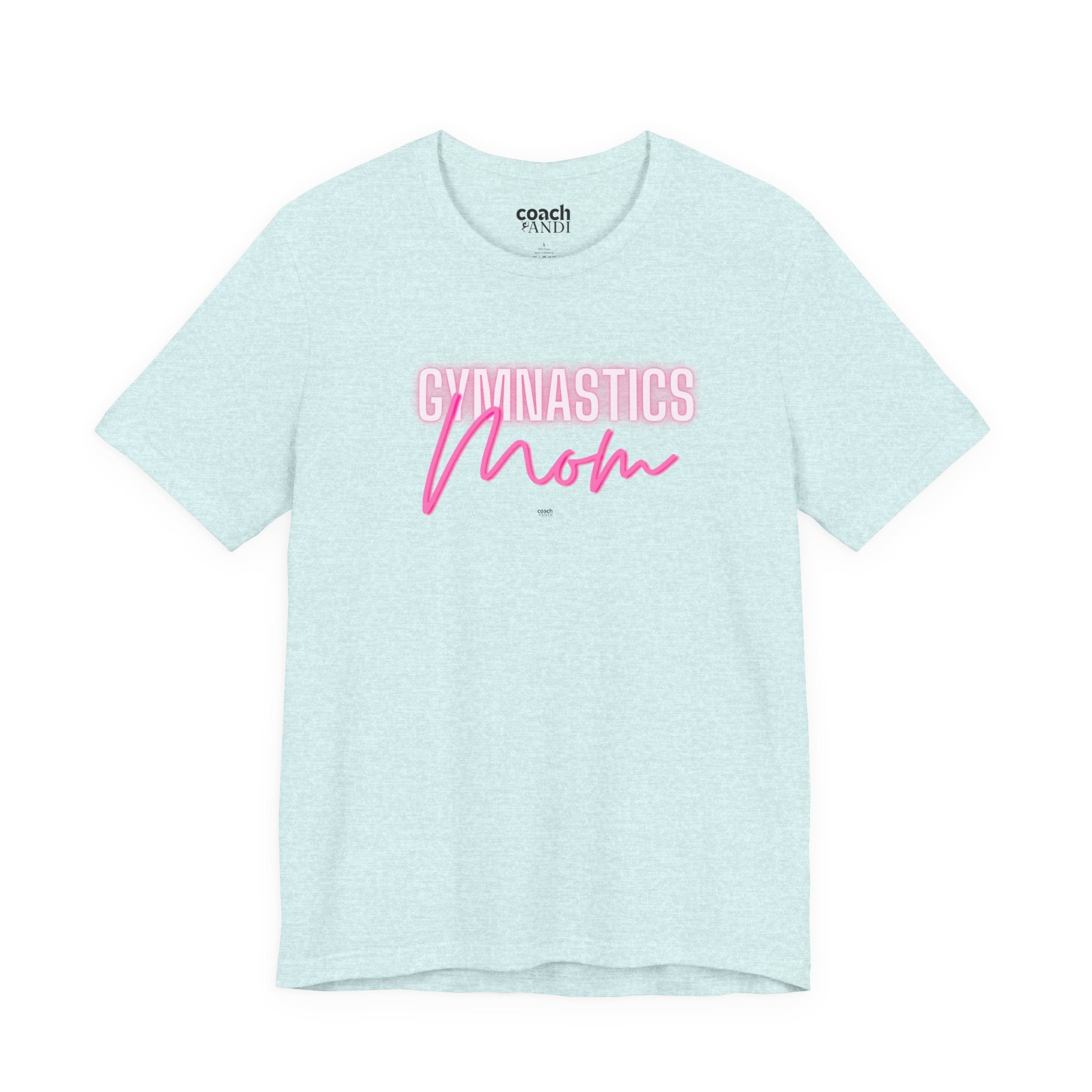 Glow Gym Mom Tshirt - Pink (Adult)