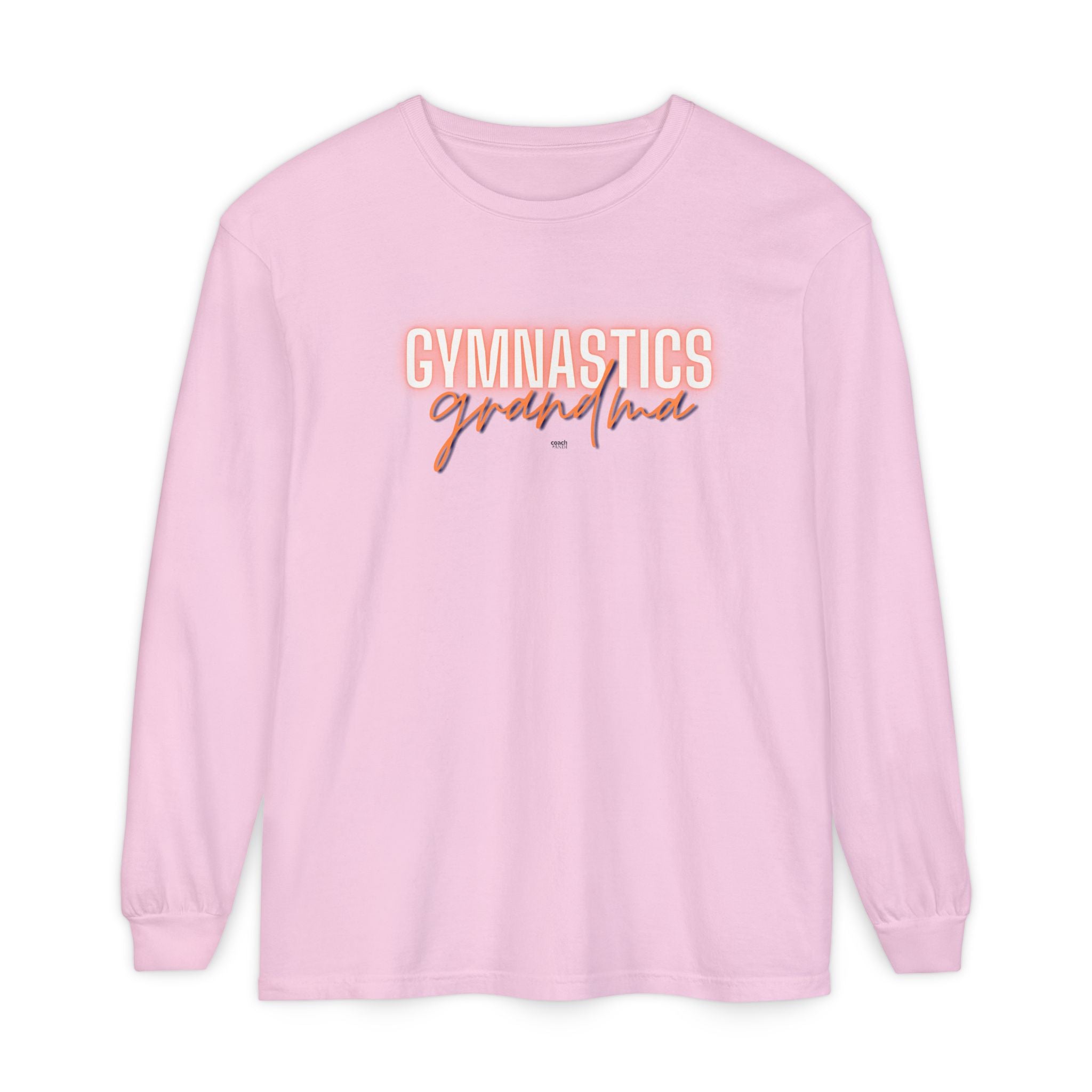 Glow Gym Gma Long Sleeve Shirt - Orange/Blue (Adult)