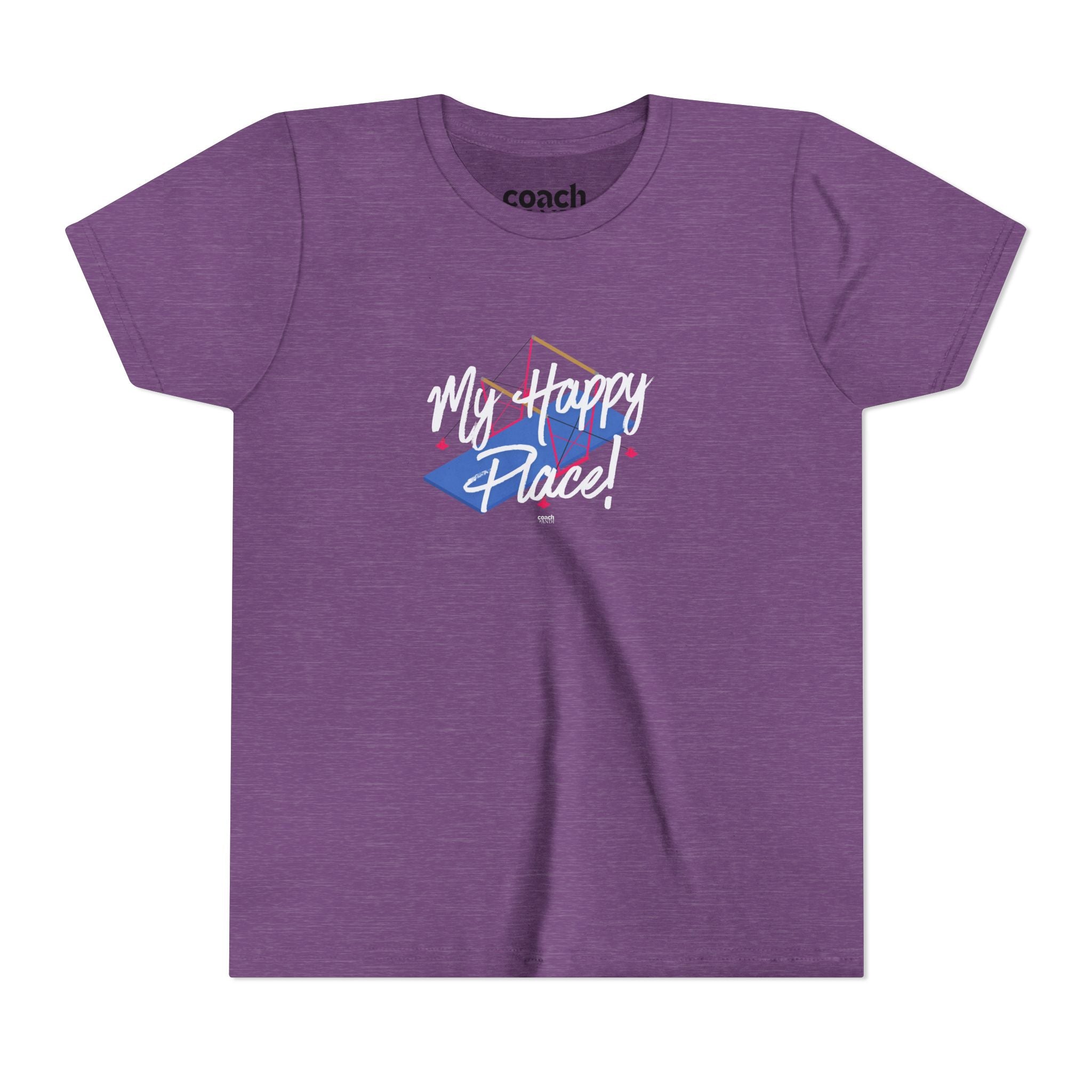 My Happy Place Bars Short Sleeve Tee (Youth)