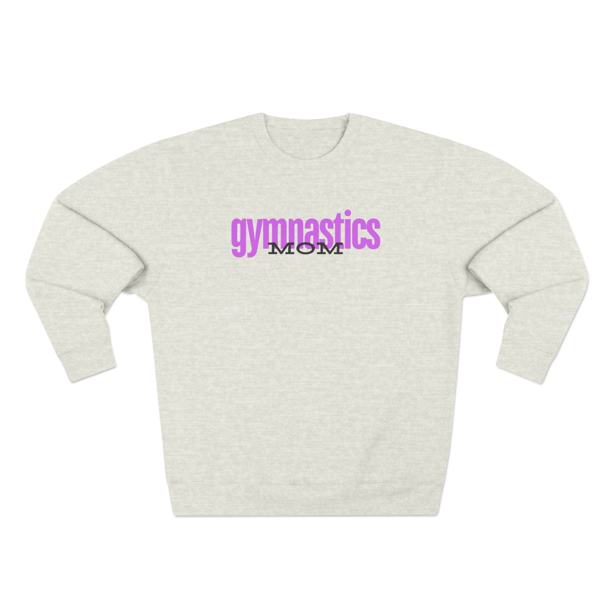 Gymnastics Mom-Fuscia (Adult Crewneck)