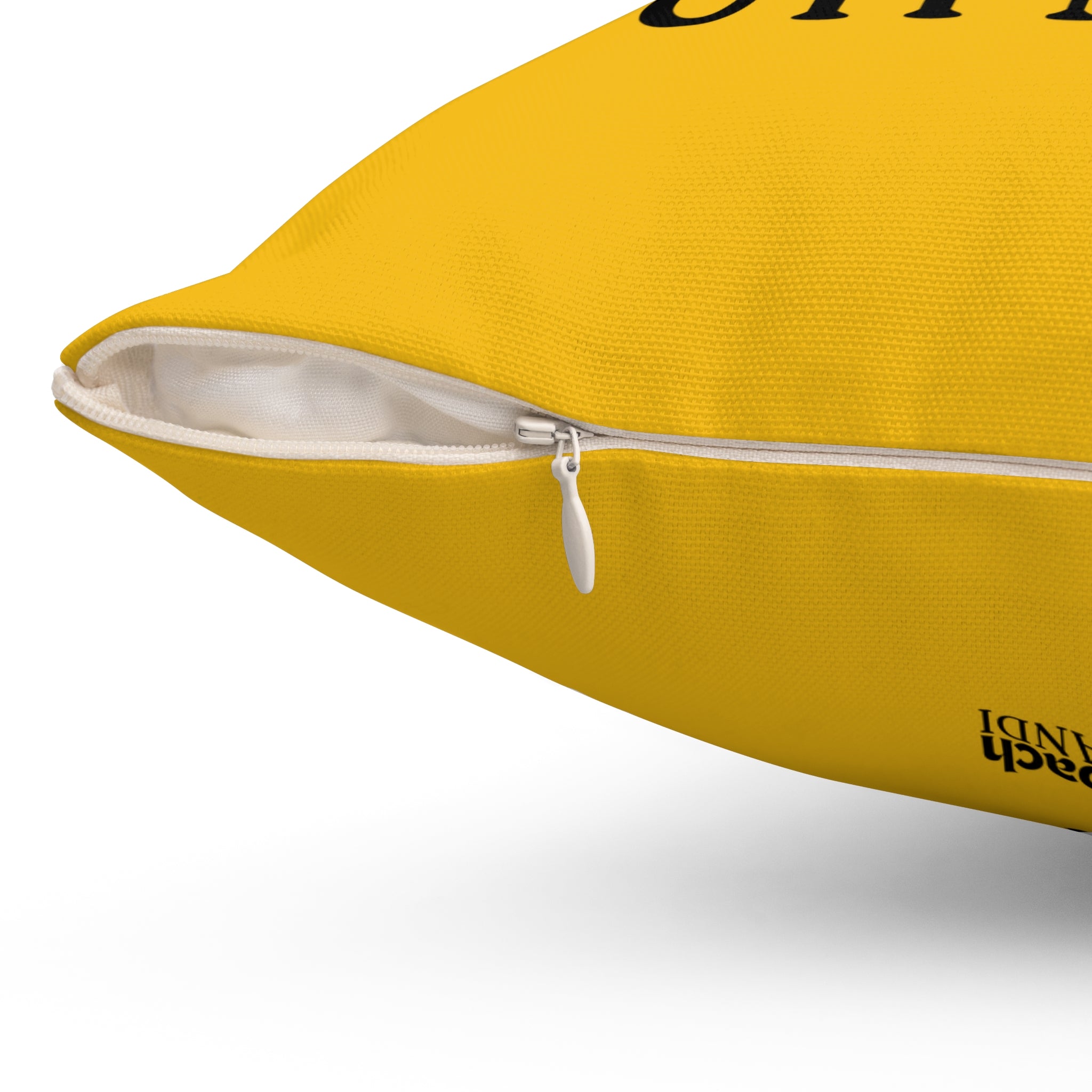 Always Be A Gymnast-Goldenrod (Spun Polyester Square Pillow)