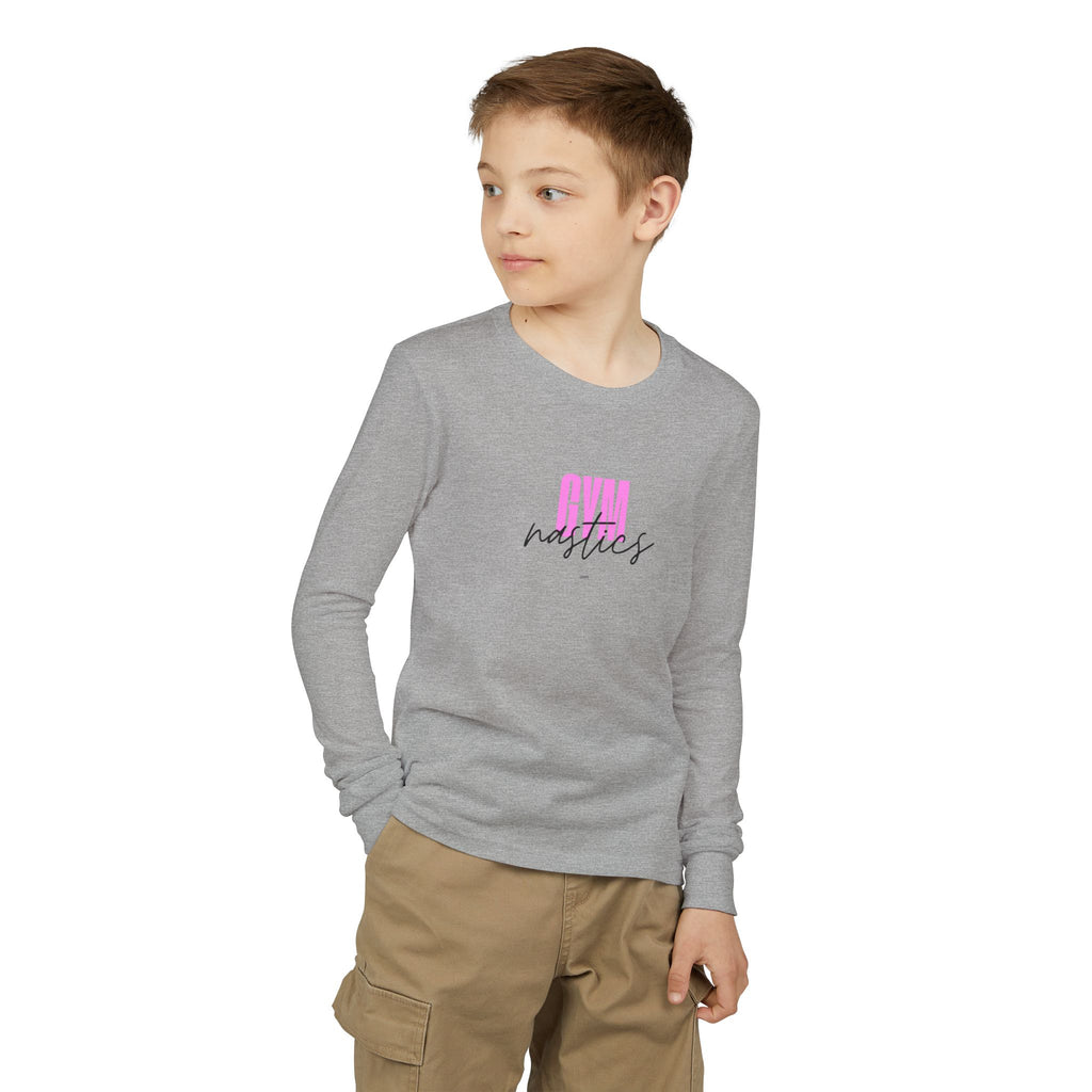 Gym-nastics Long Sleeve Shirt - Pink (Youth)
