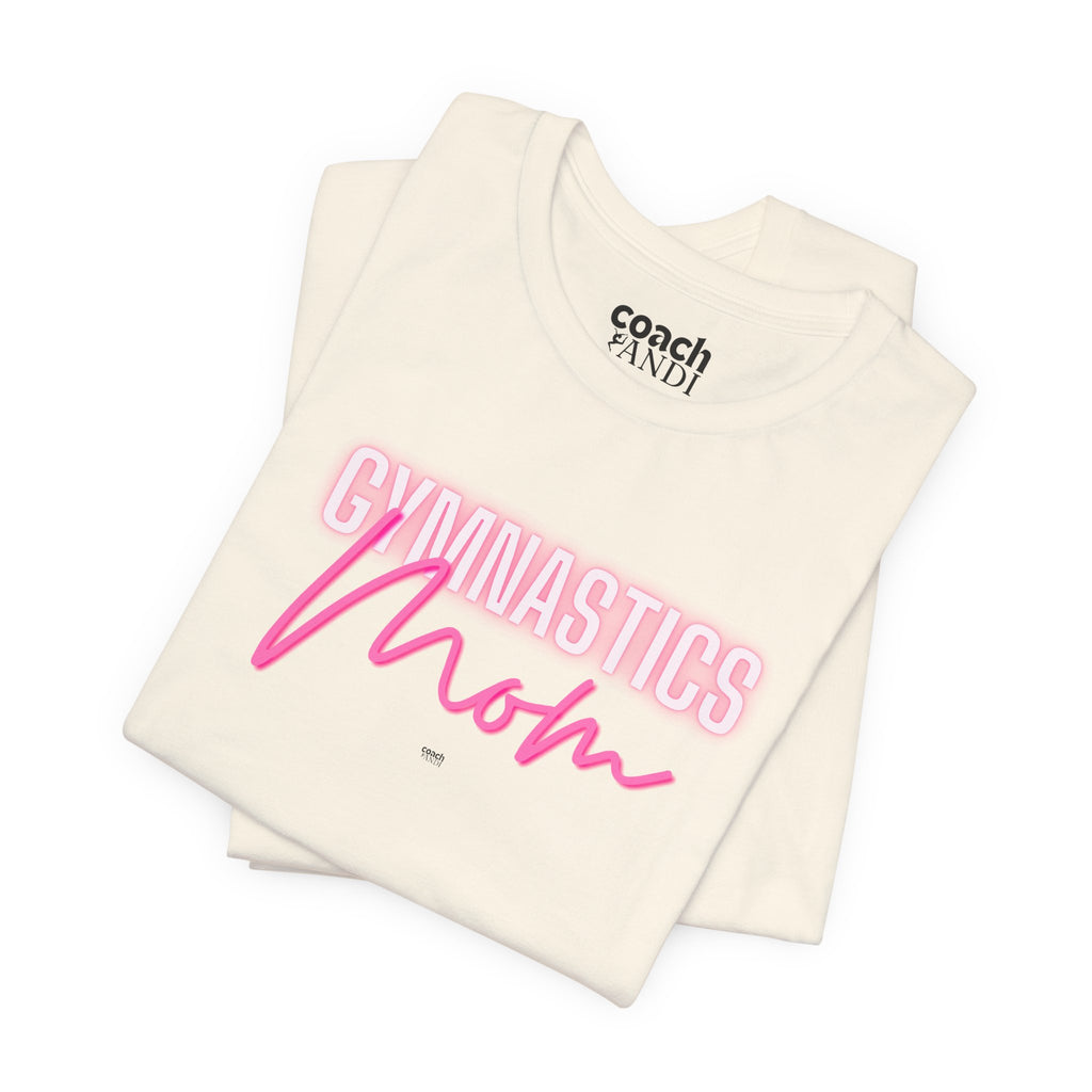 Glow Gym Mom Tshirt - Pink (Adult)