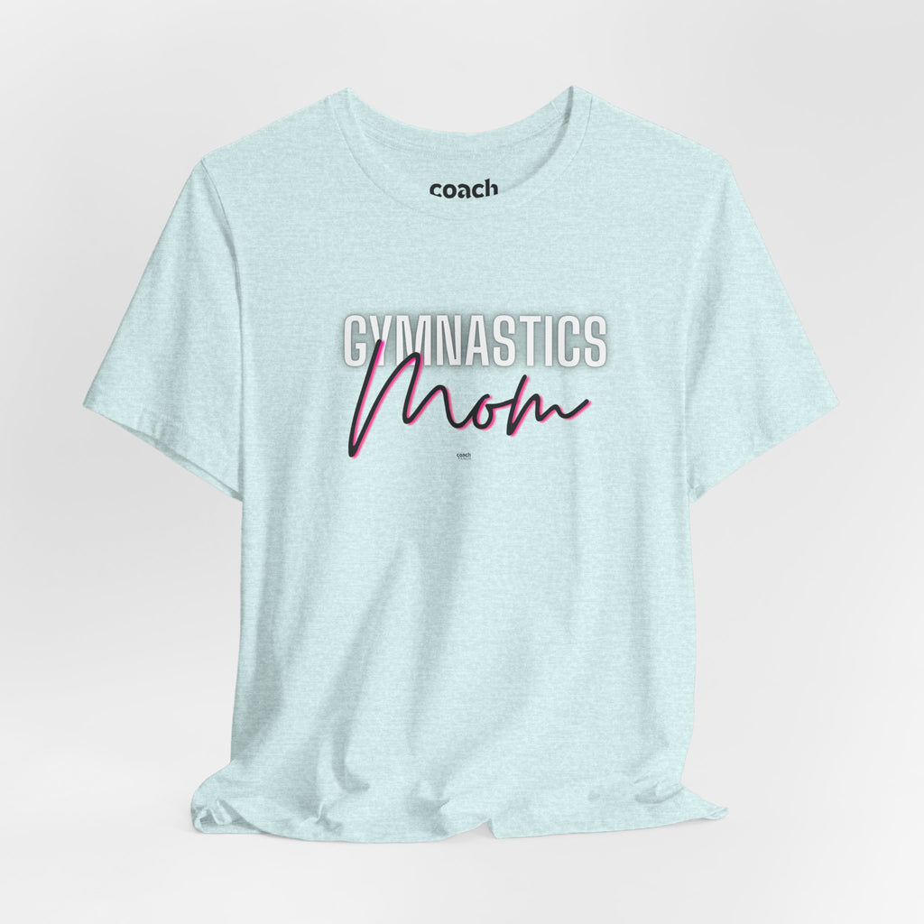 Glow Gym Mom Tshirt - Black/Pink (Adult)
