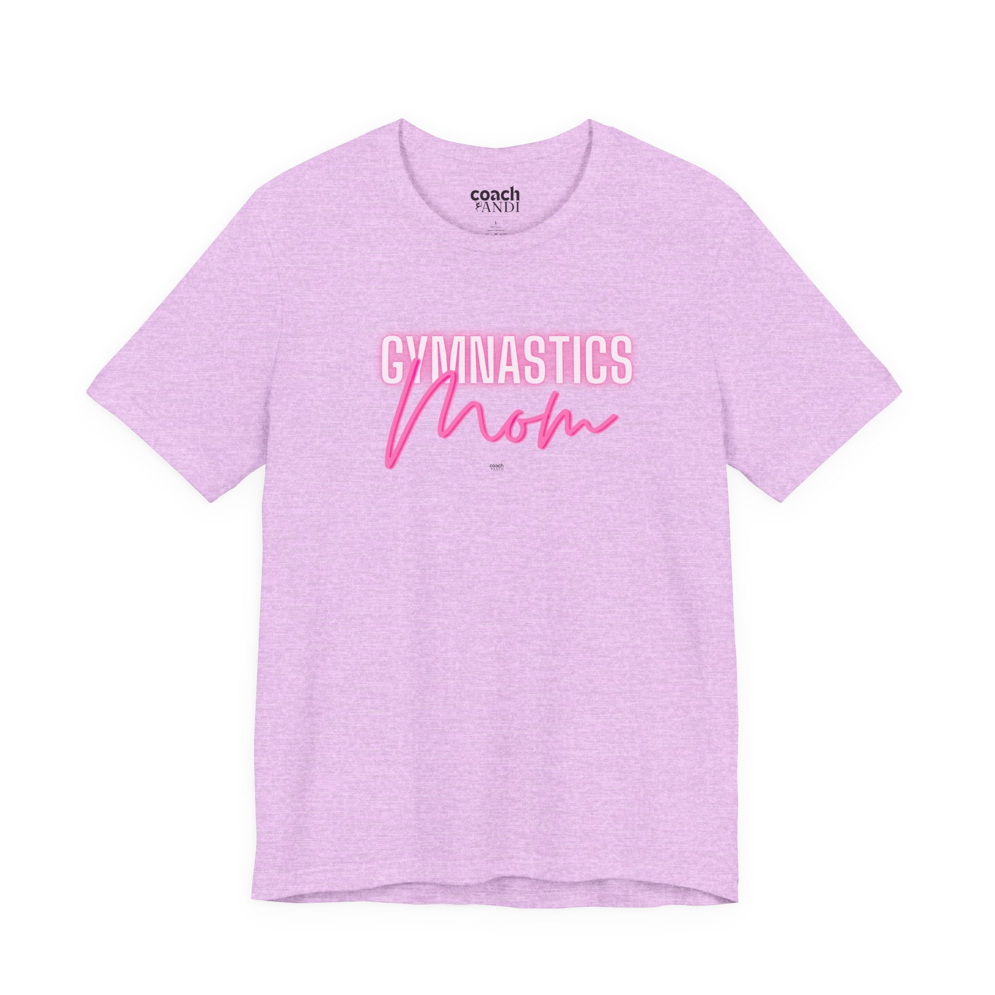 Glow Gym Mom Tshirt - Pink (Adult)