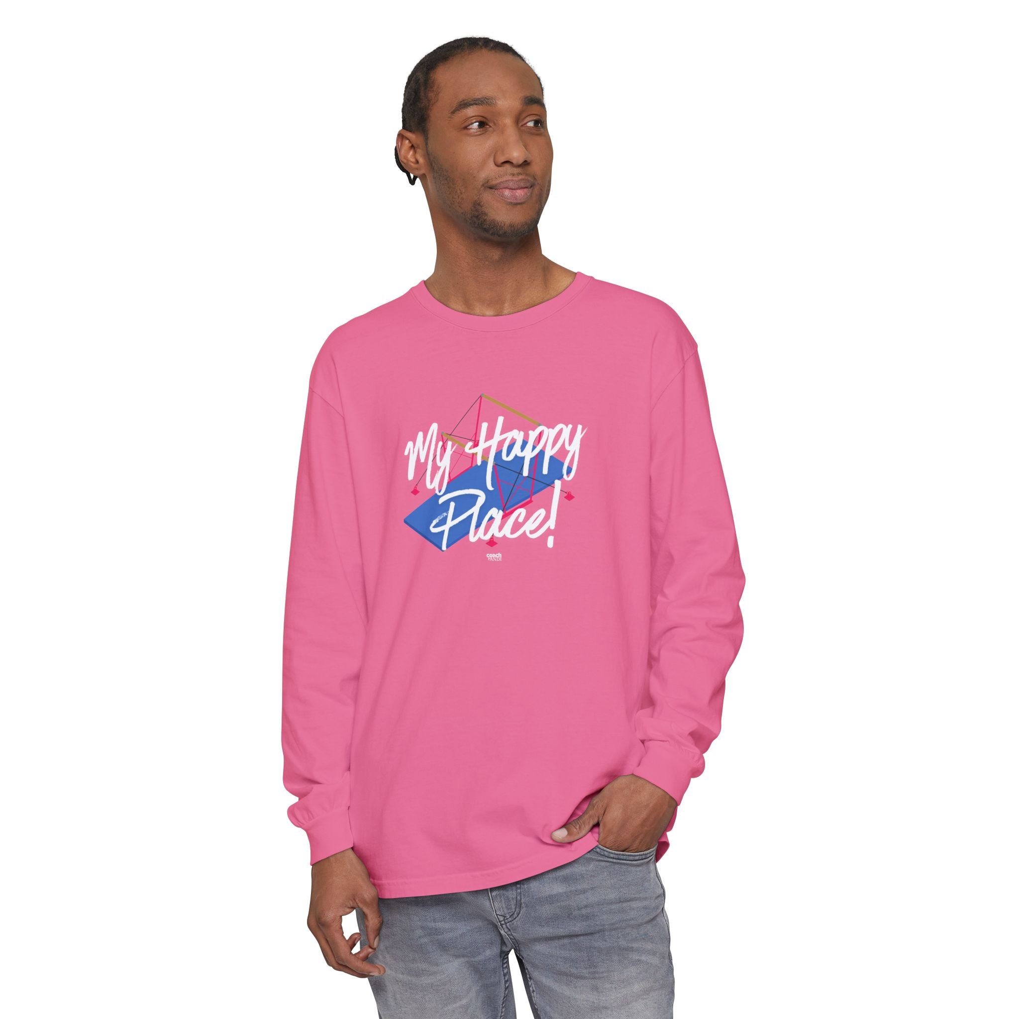 My Happy Place Bars Long Sleeve Shirt (Adult)