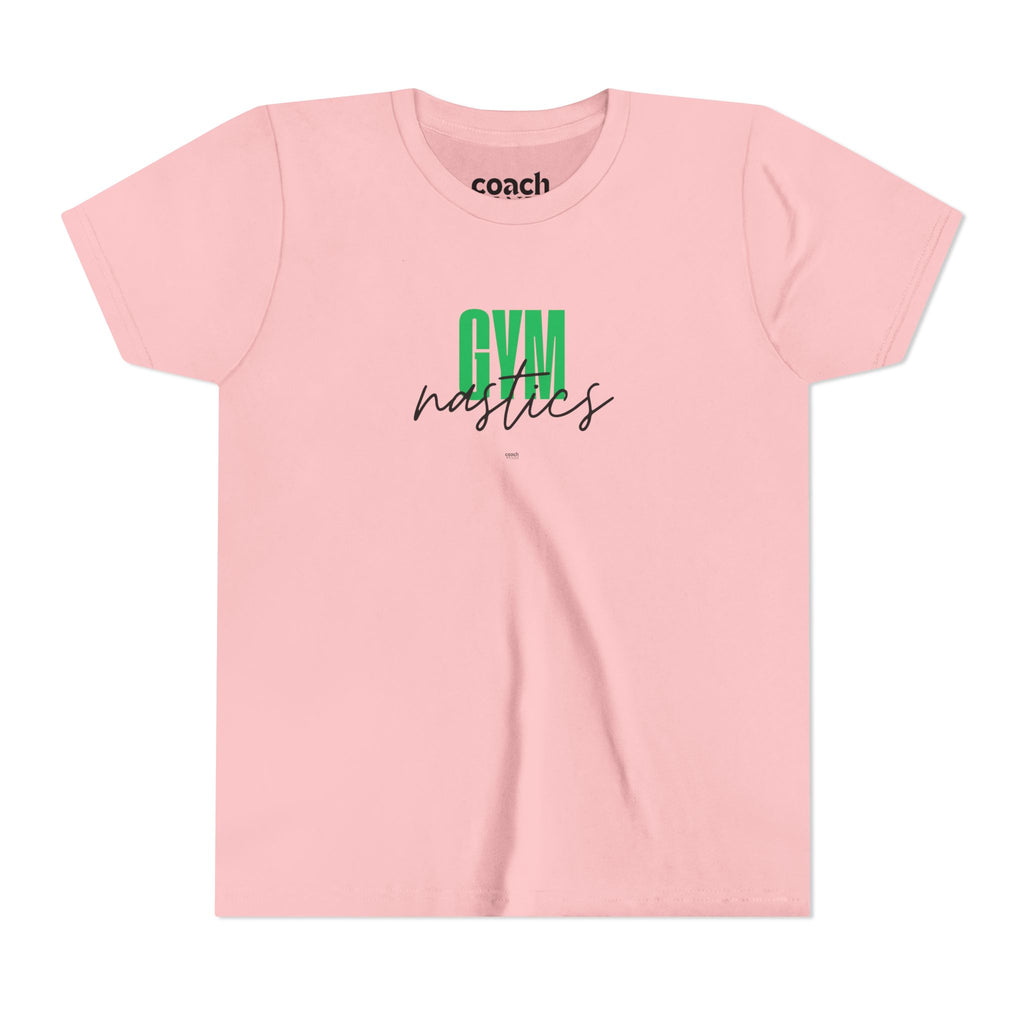 GYMnastics Short Sleeve Tee - Green (Youth)