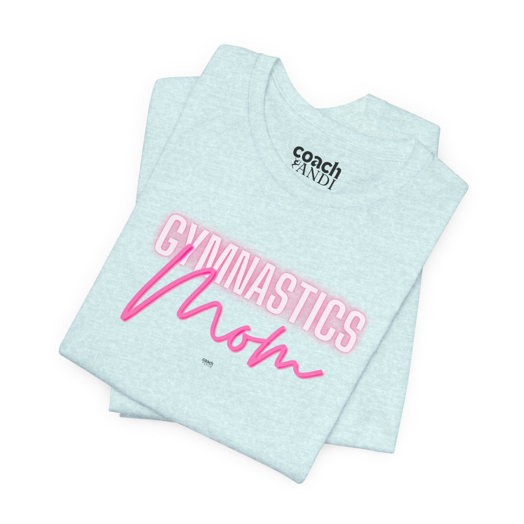 Glow Gym Mom Tshirt - Pink (Adult)