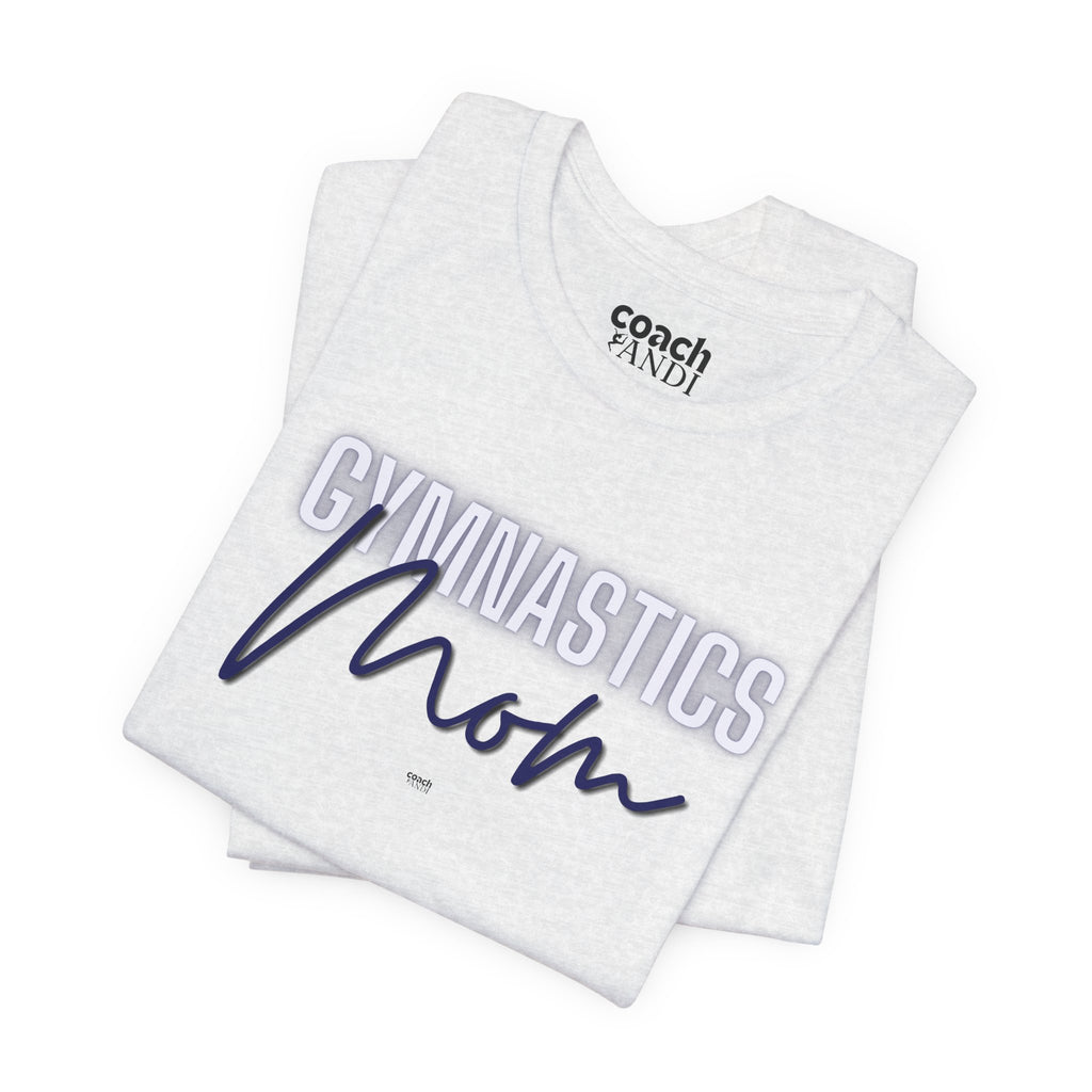 Glow Gym Mom Tshirt - Blue (Adult)