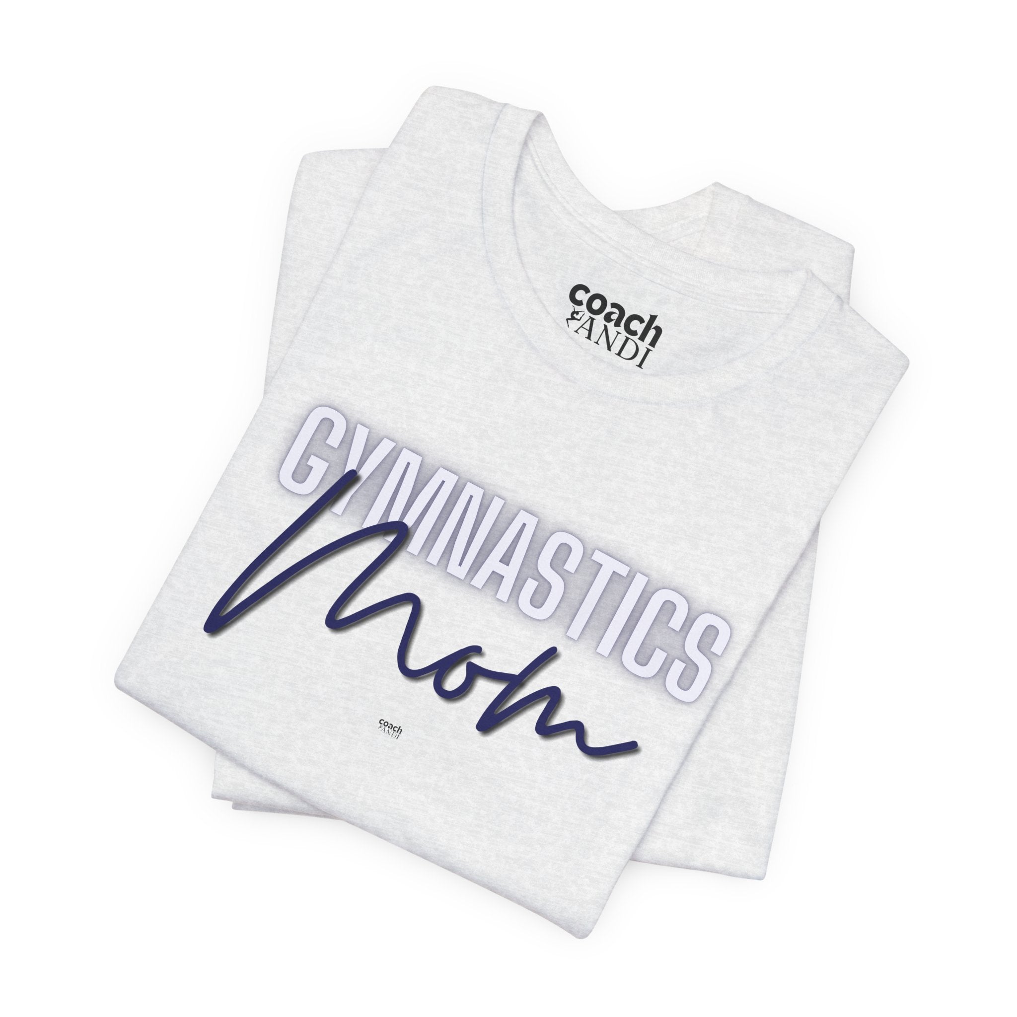 Glow Gym Mom Tshirt - Blue (Adult)