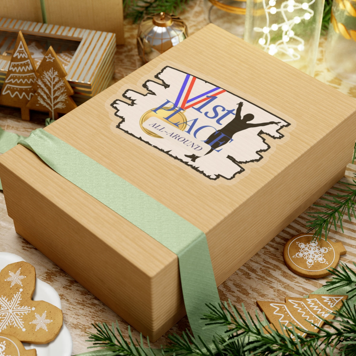 1st Place All-Around (Kiss-Cut Stickers)