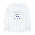 Squeeze Flip Repeat - Purple (Adult Longsleeve Shirt)