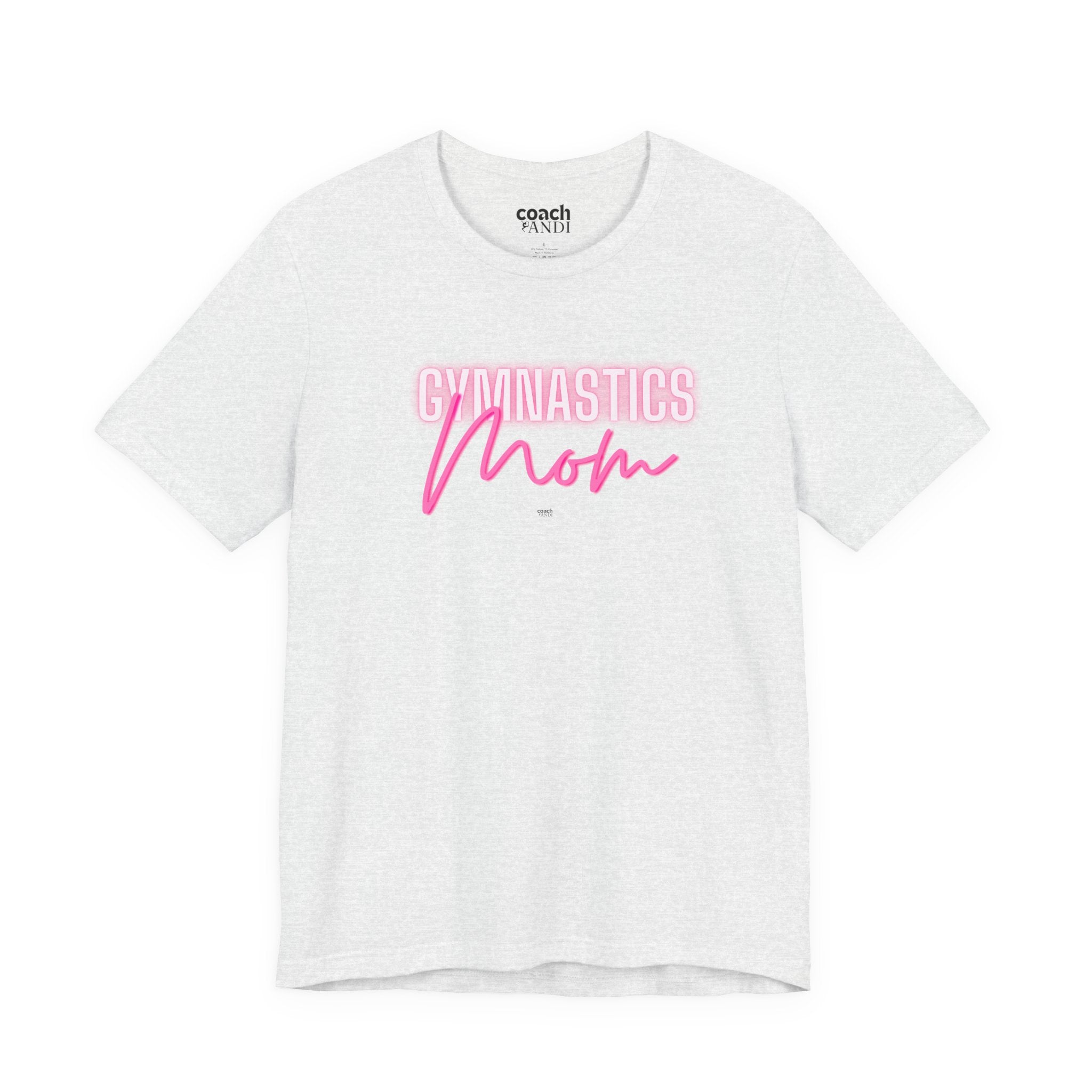 Glow Gym Mom Tshirt - Pink (Adult)