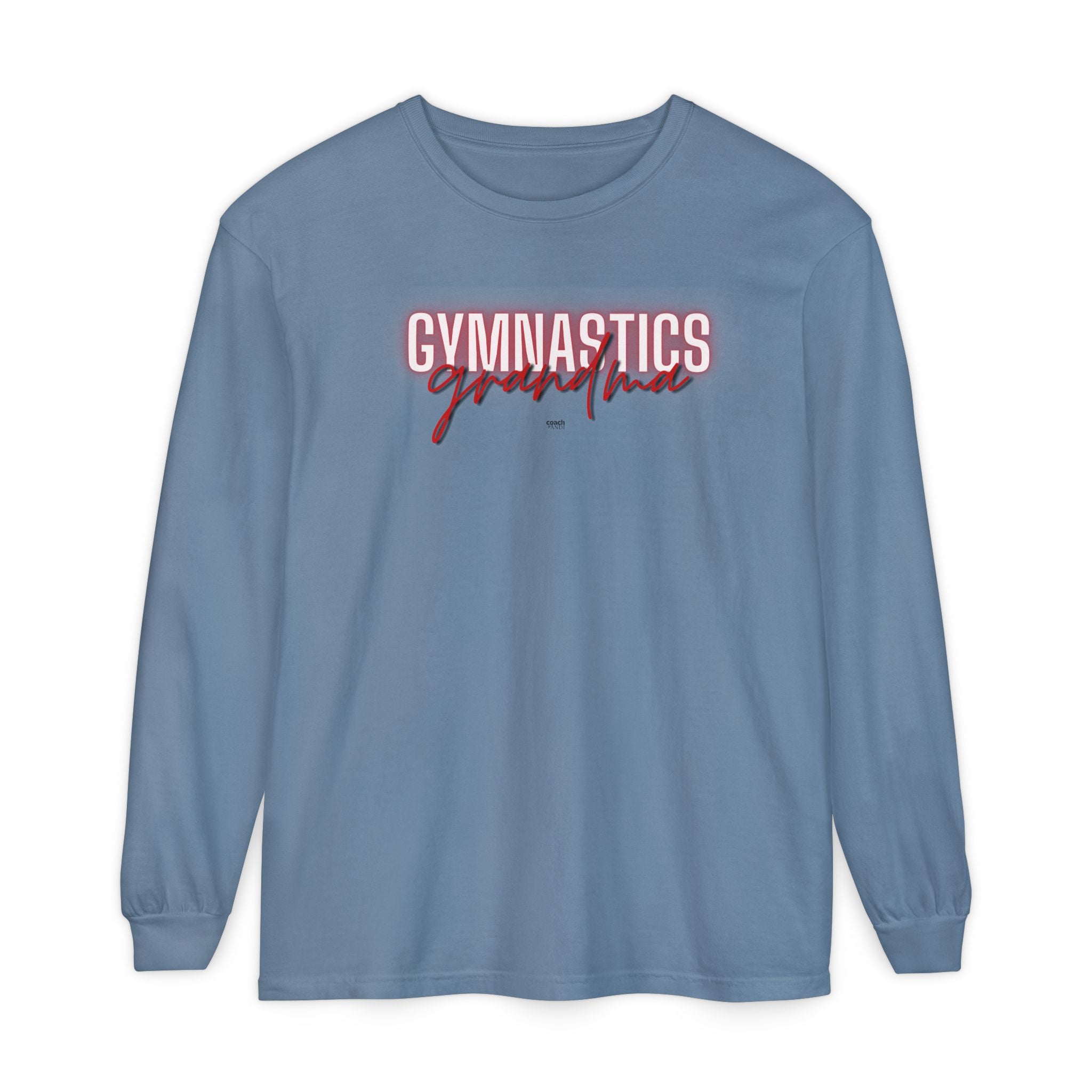 Glow Gym Gma Long Sleeve Shirt - Red (Adult)