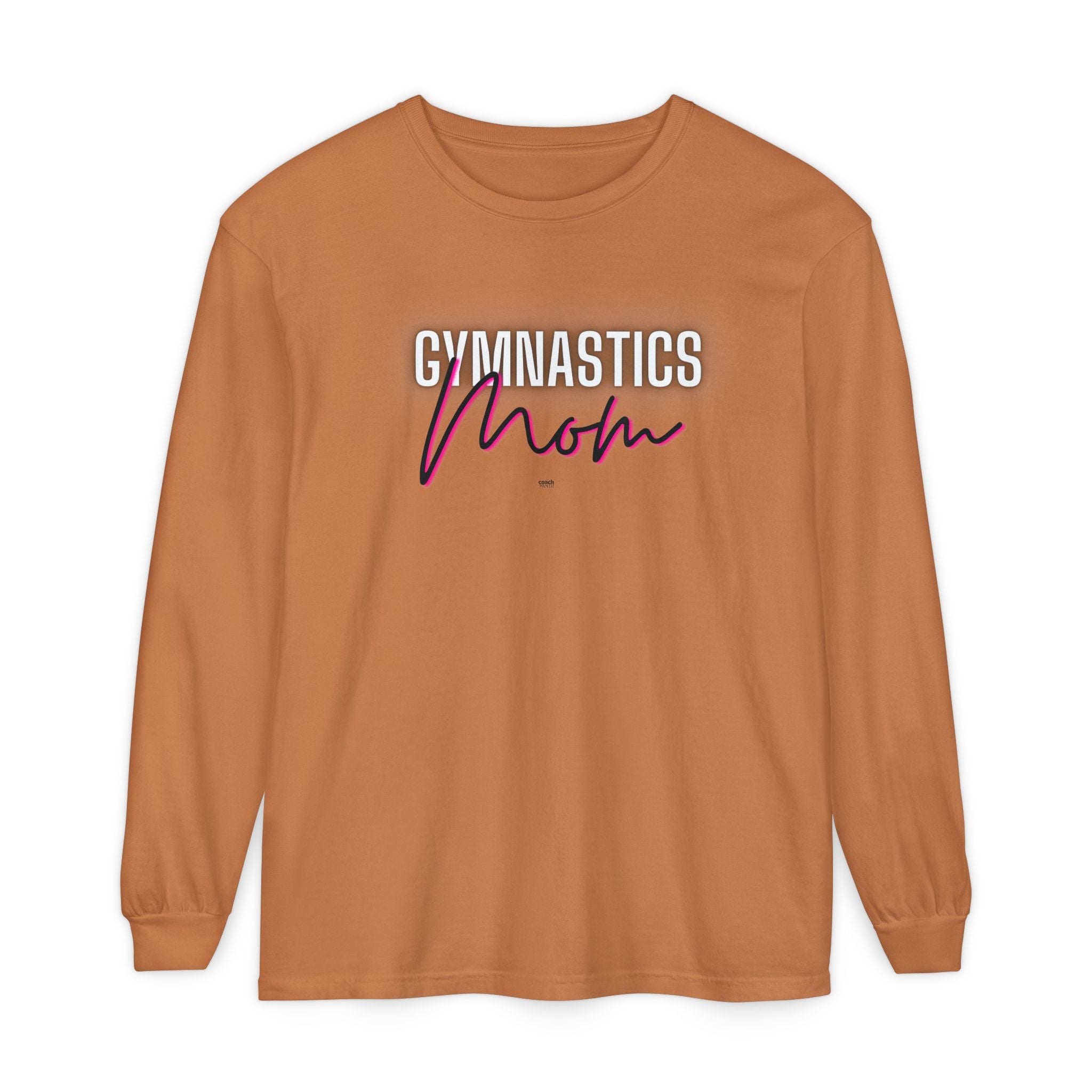 Glow Gym Mom Long Sleeve Shirt - Black/Pink (Adult)