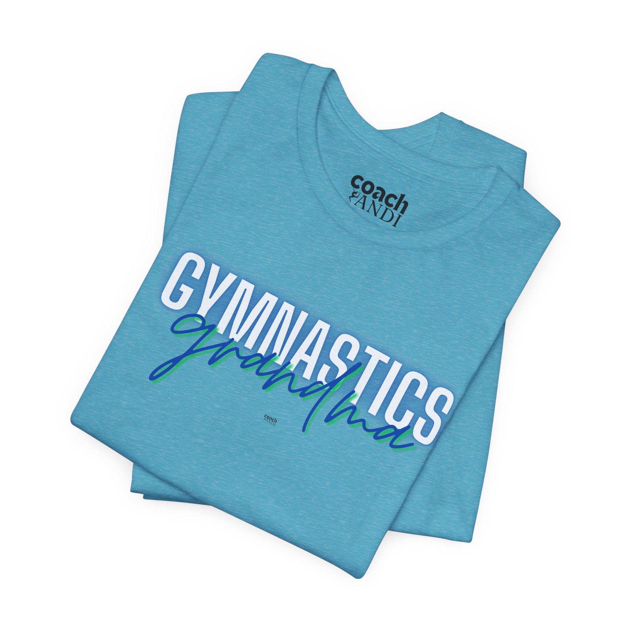 Glow Gym Gma Tshirt - Blue/Green (Adult)