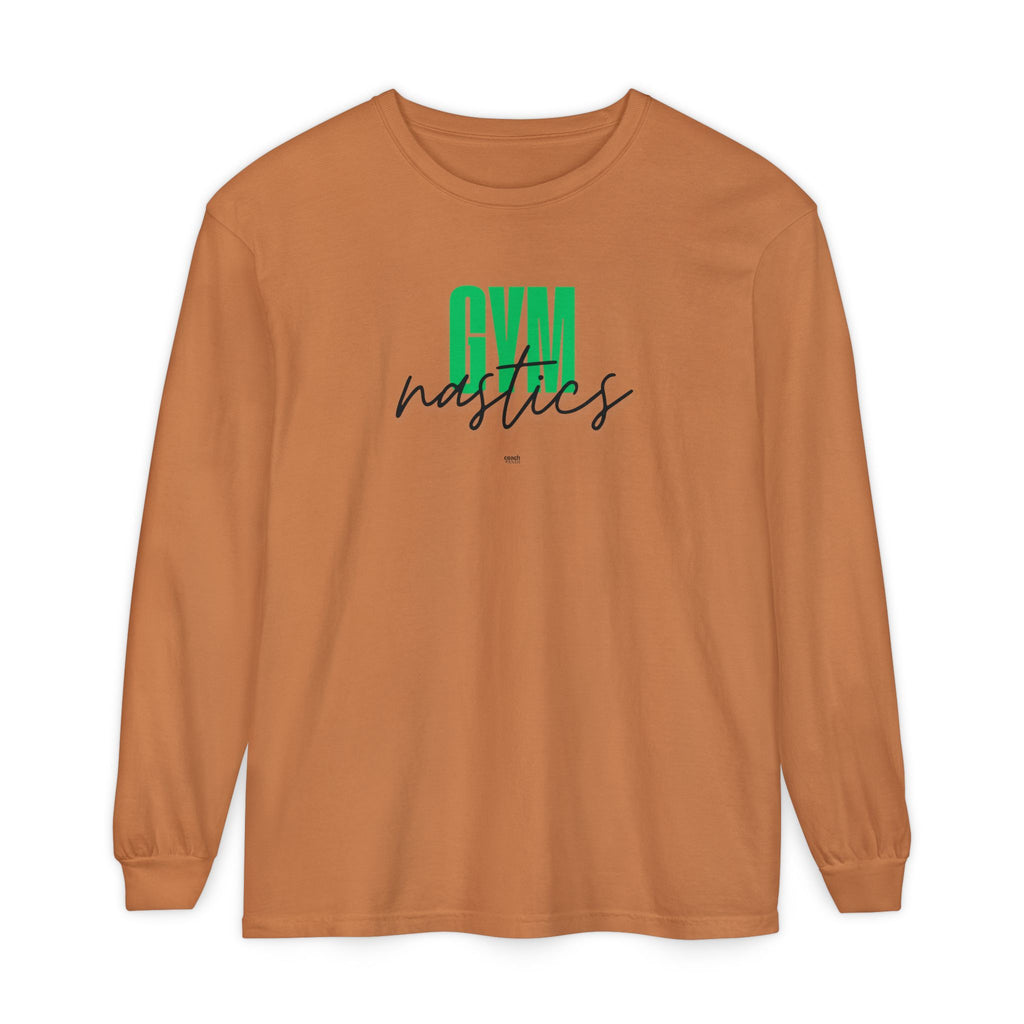 GYMnastics Long Sleeve Shirt - Green (Adult)