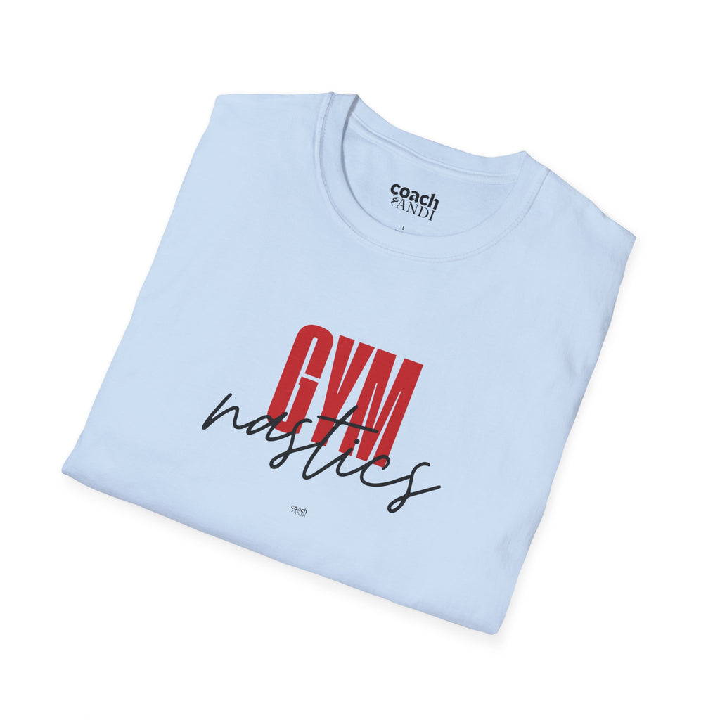GYMnastics Tshirt - Red (Adult)