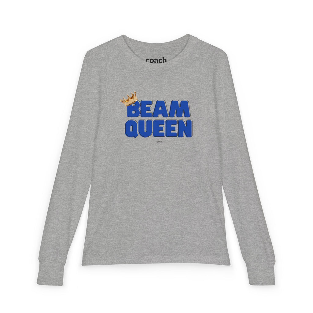 Beam Queen Long Sleeve Shirt - Blue/Black (Youth)